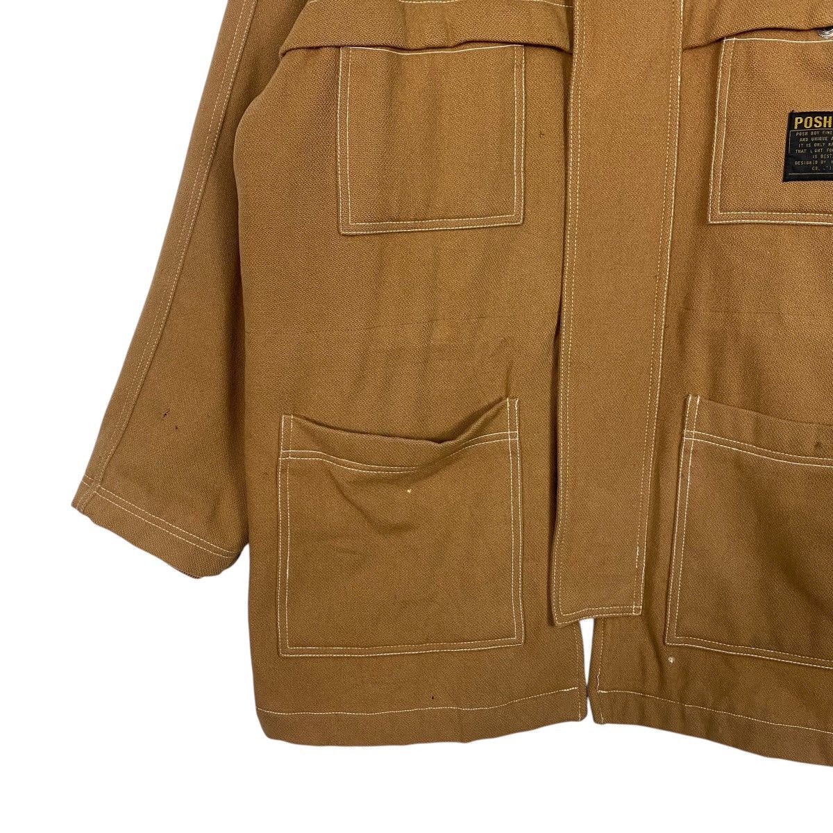 Japanese Brand × Vintage Posh boy parka hoodie jacket Size US M / EU 48-50 / 2 - 3 Thumbnail