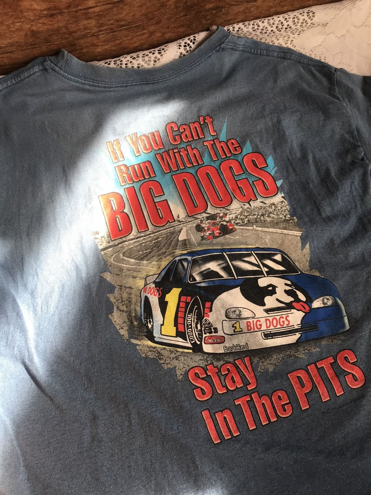 Hanes × NASCAR × Vintage Vintage Big Dogs Nascar Size US L / EU 52-54 / 3 - 1 Thumbnail