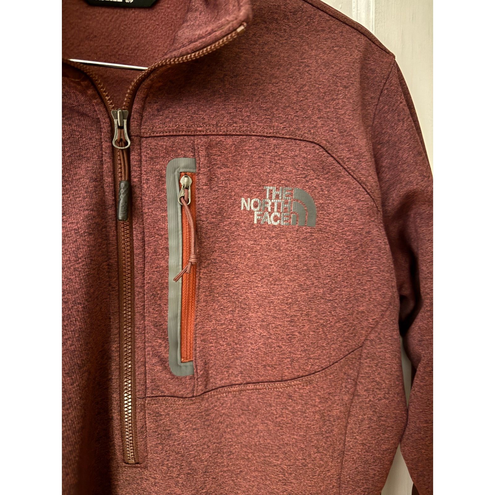 The North Face The Northface Men's 1/4 Zip Pullover - Wine Size Small Size S / US 4 / IT 40 - 3 Thumbnail