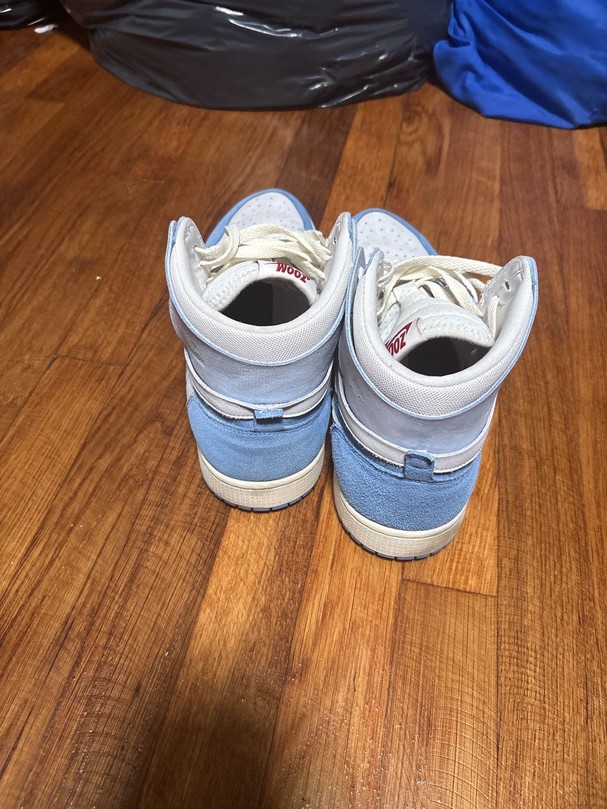 Jordan Brand Air Jordan 1 Zoom CMFT (Comfort) University Blue Size US 12 / EU 45 - 4 Thumbnail