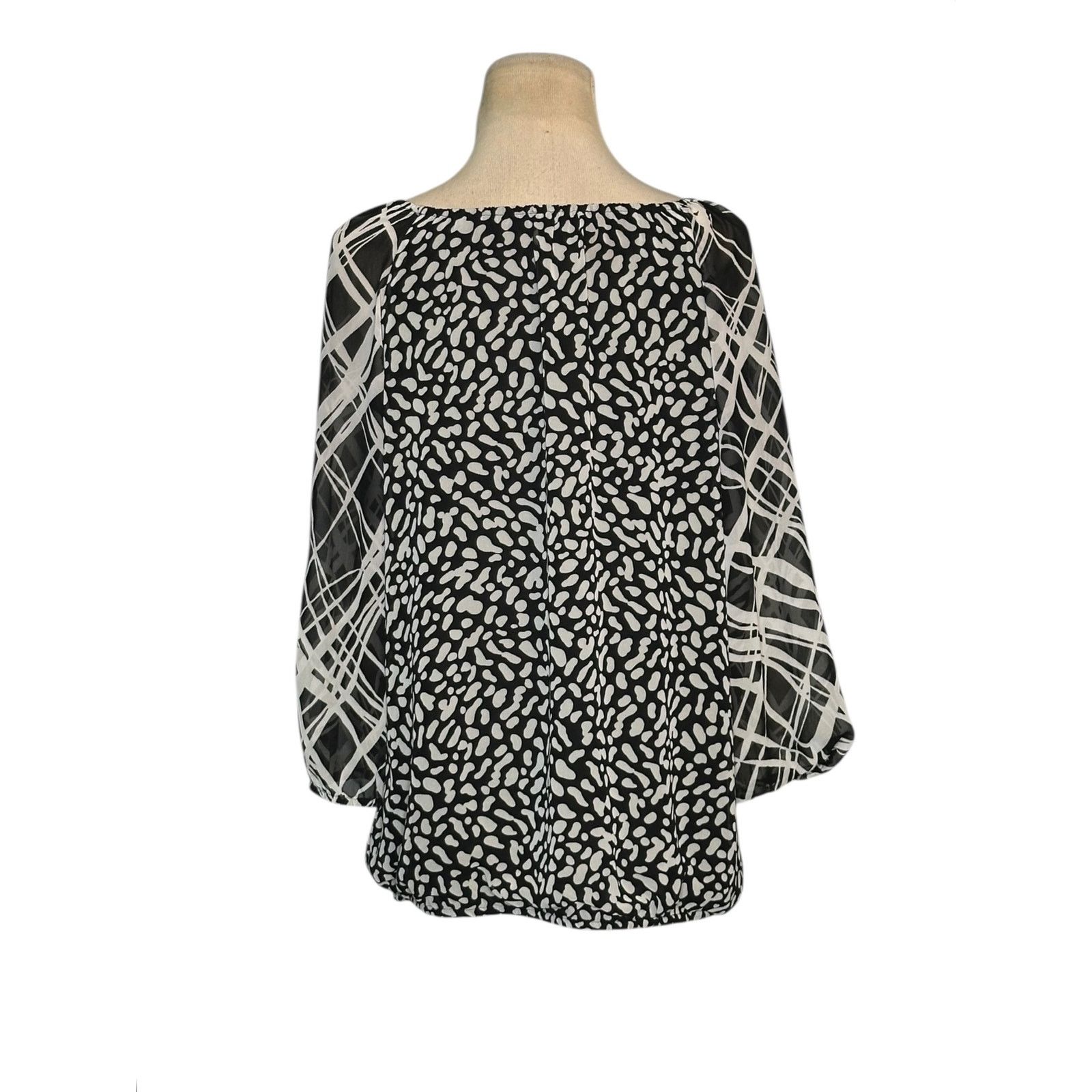 Ann Taylor Ann Taylor 3/4 sleeves tunic blouse size Small Size S / US 4 / IT 40 - 11 Thumbnail
