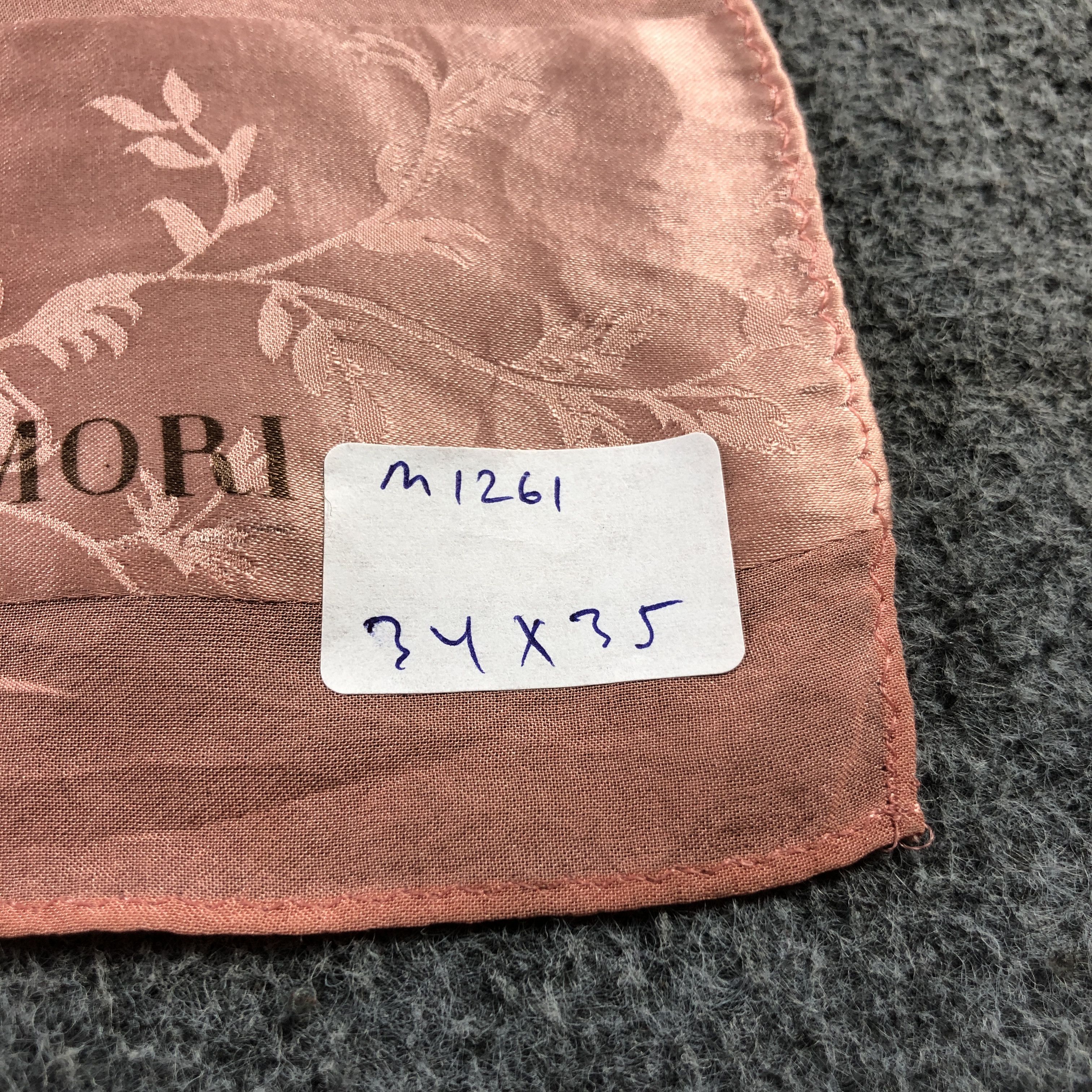 Hanae Mori Vintage Hanae Mori Floral Silk Scarf M1261 Size ONE SIZE - 13 Thumbnail