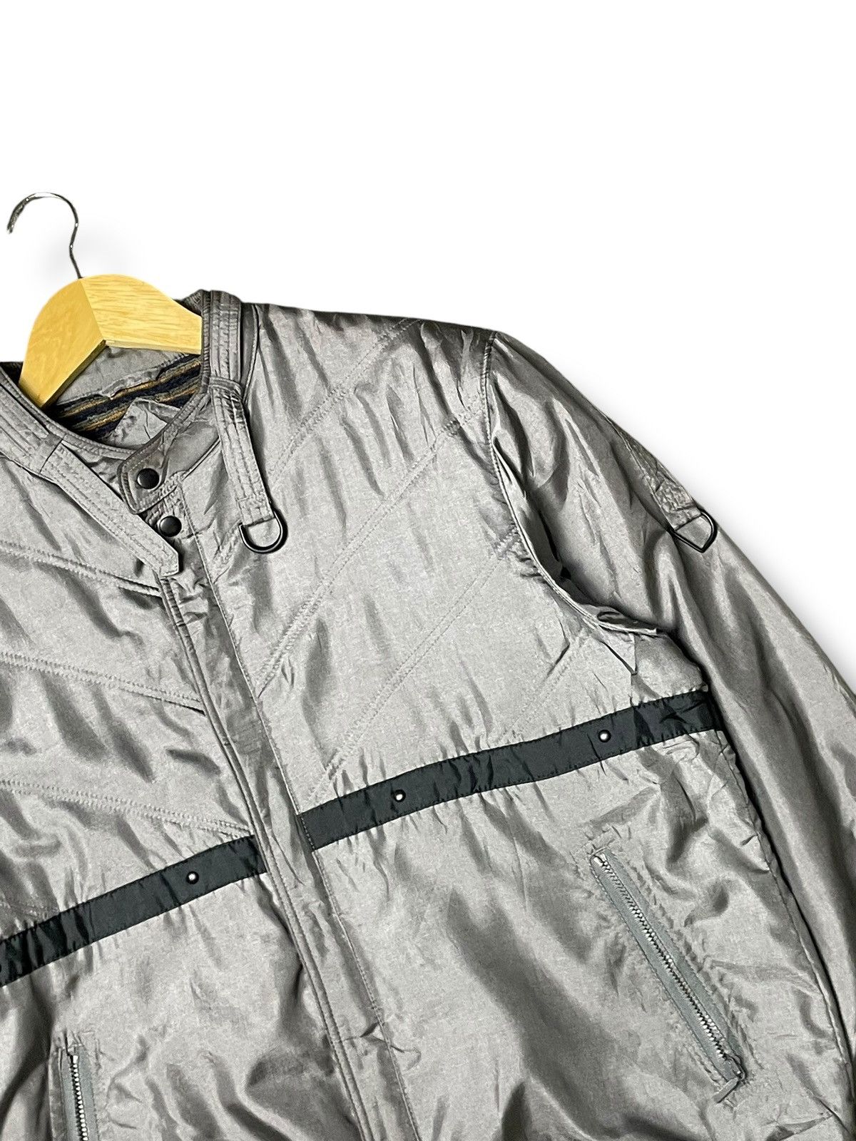 Japanese Brand × Vintage OUTWEAR Fashion Brand Zip Through Jacket (79) Size US M / EU 48-50 / 2 - 2 Thumbnail