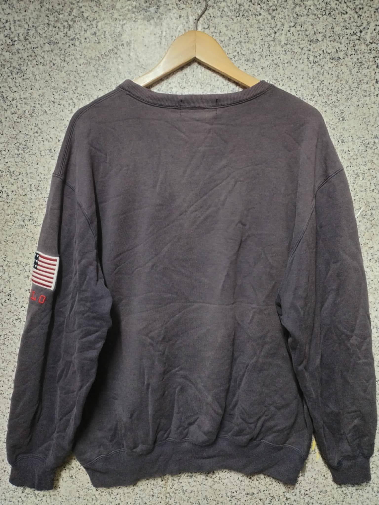 Polo Ralph Lauren × Vintage VINTAGE POLO RALPH LAUREN USA BIG LOGO VERY RARE Size US XL / EU 56 / 4 - 2 Thumbnail