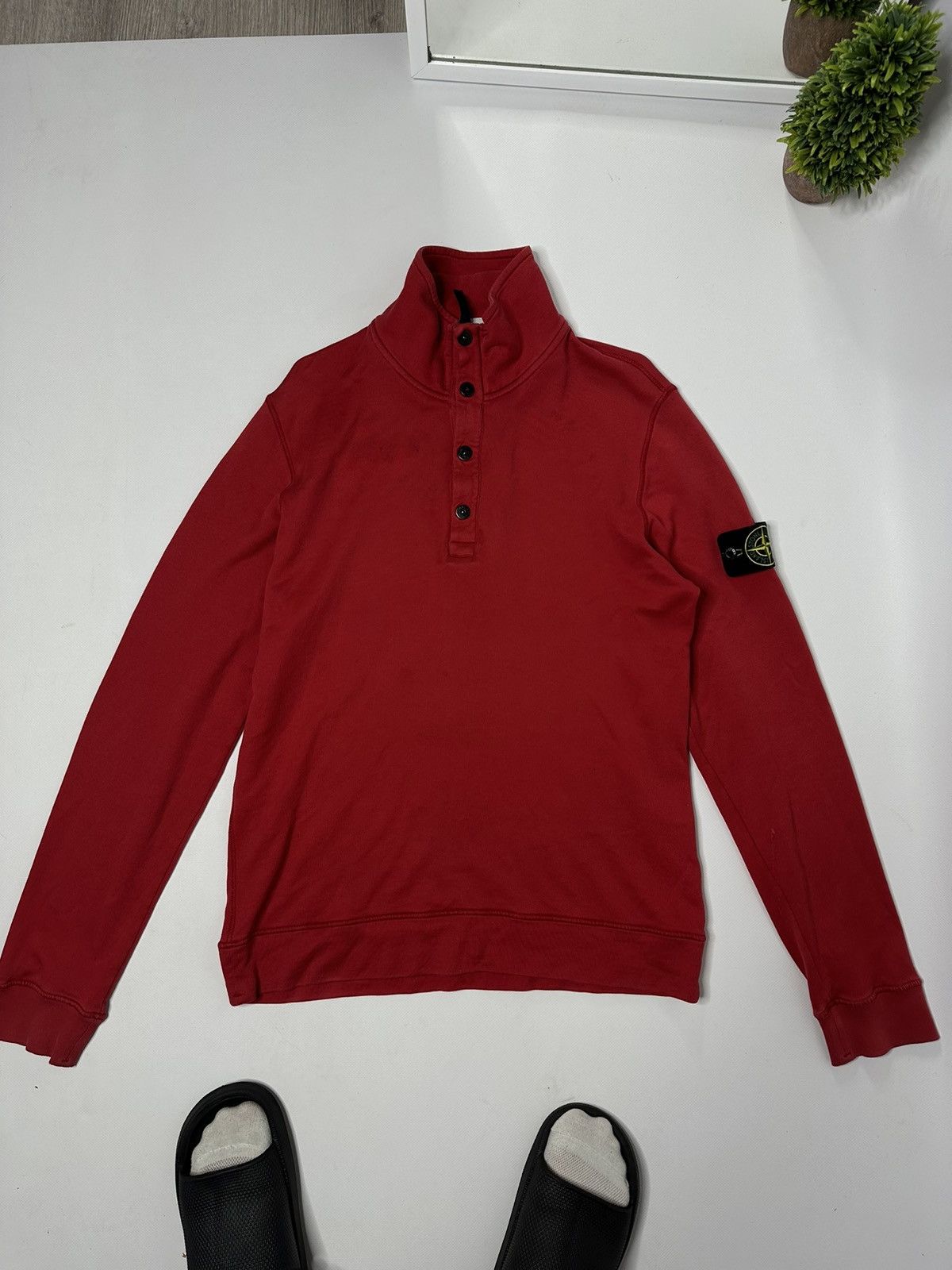 Stone Island Stone Island Sweatshirt Zip 1/4 Size US L / EU 52-54 / 3 - 1 Thumbnail