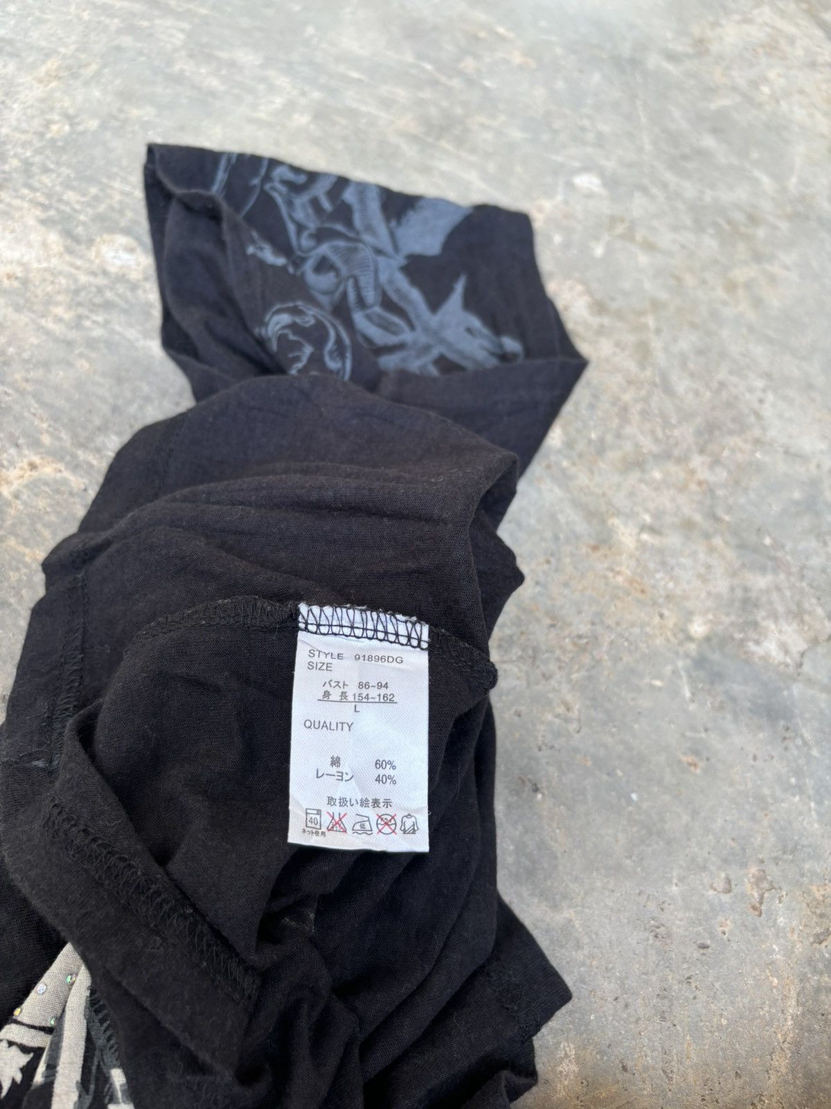 Hysteric Glamour × If Six Was Nine × Japanese Brand Y2k Dig Deep Remnant Ifwixwasnine Punk Style Tshirt Size L / US 10 / IT 46 - 5 Thumbnail