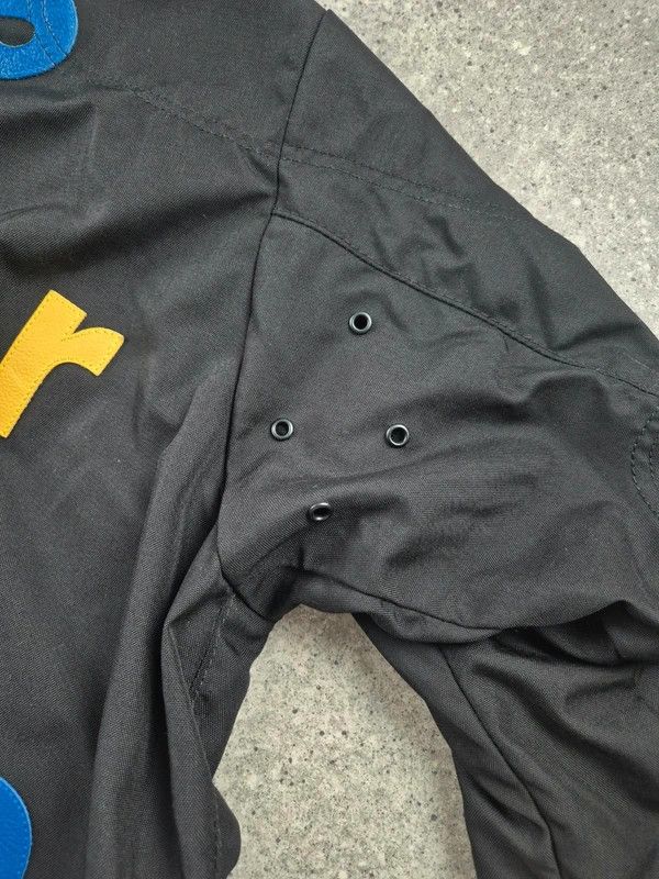 Supreme Supreme Black Vanson Leathers Cordura Letters Jacket Size M Size US M / EU 48-50 / 2 - 6 Thumbnail