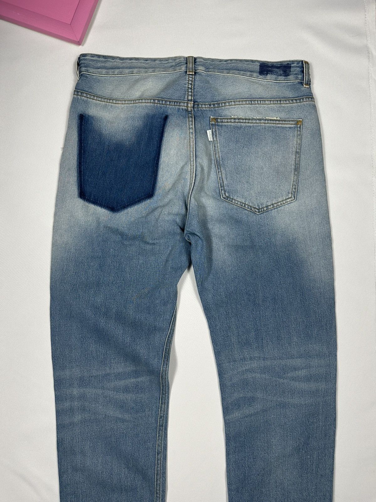 Haikure Haikure Tokyo Slim Crop Roki Denim Used Pocket Pants Jeans Size 32" / US 10 / IT 46 - 18 Thumbnail