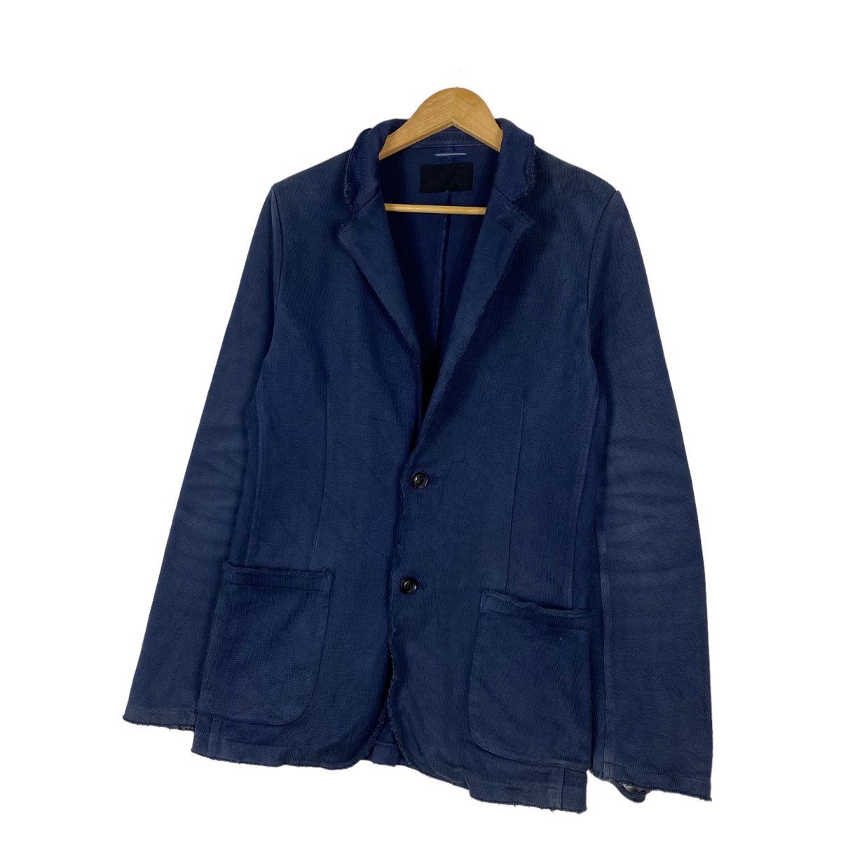 Blue Blue Japan Junhashimoto Button Coat Denim Jacket Size US M / EU 48-50 / 2 - 2 Thumbnail