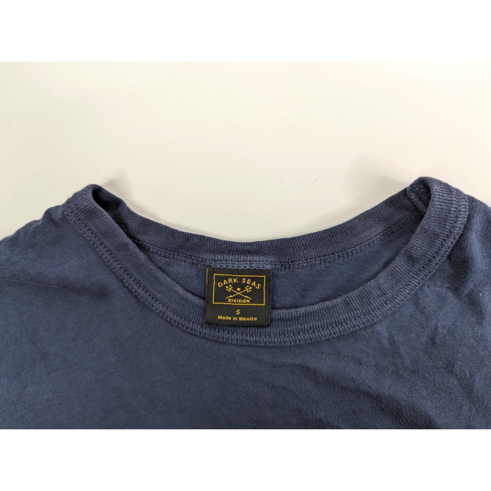Vintage Dark Seas Division T-Shirt Mens S Blue Crew Neck Graphic Print Short Sleeve Vintage? No Size US S / EU 44-46 / 1 - 7 Thumbnail
