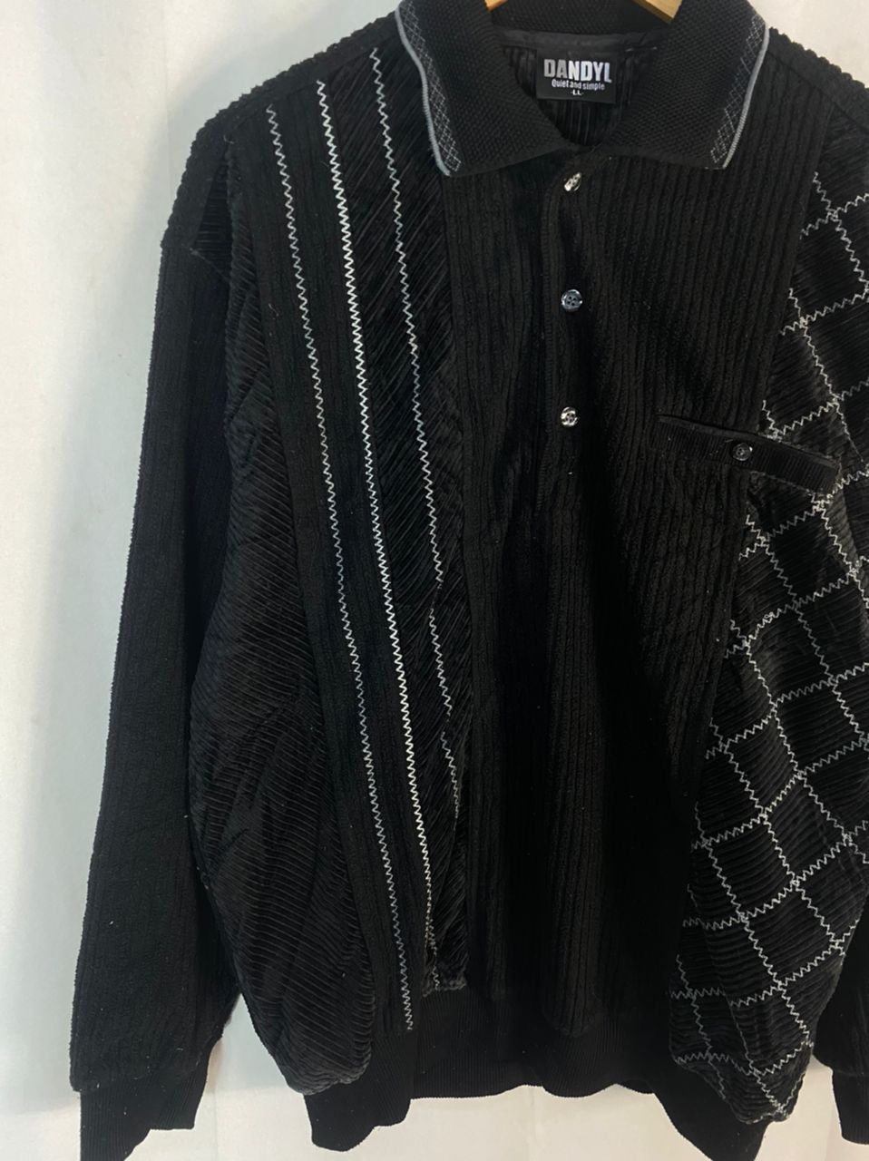 Japanese Brand × Vintage Vintage Dandly half button sweatshirt Size US M / EU 48-50 / 2 - 2 Thumbnail