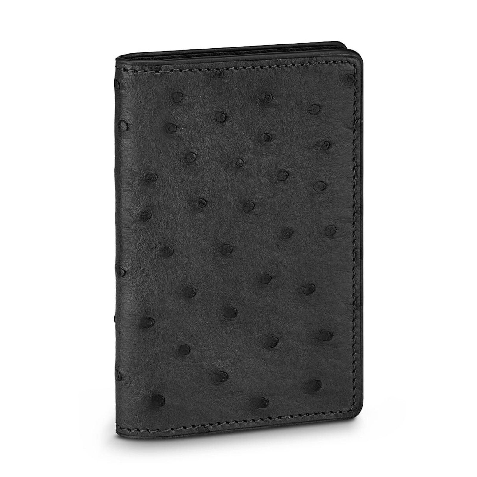 Louis Vuitton Louis Vuitton Ostrich Leather Pocket Organizer Wallet RARE Size ONE SIZE - 1 Thumbnail