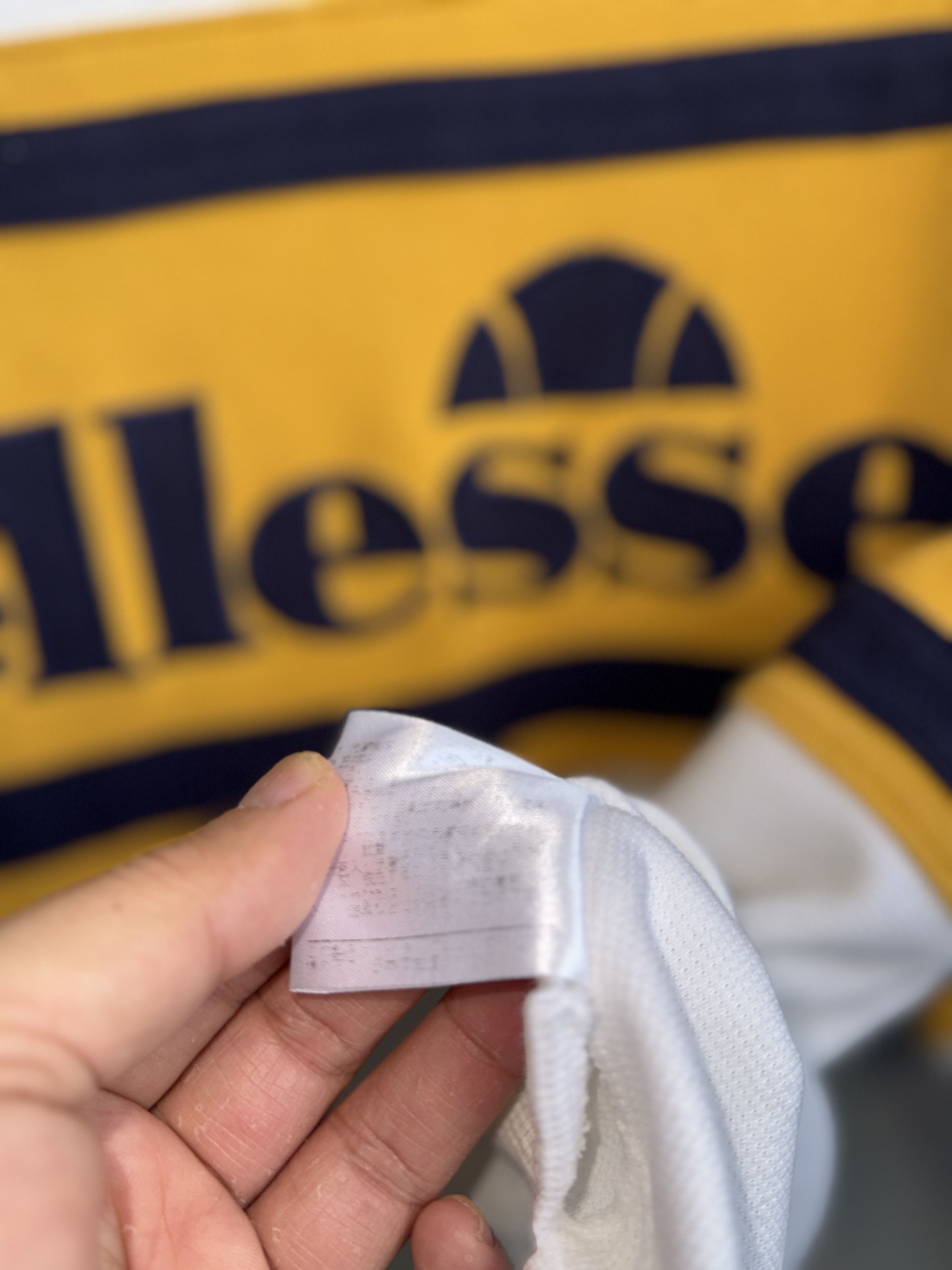 Ellesse Ellesse Spellout Long Sleeve Shirt Size US L / EU 52-54 / 3 - 7 Thumbnail