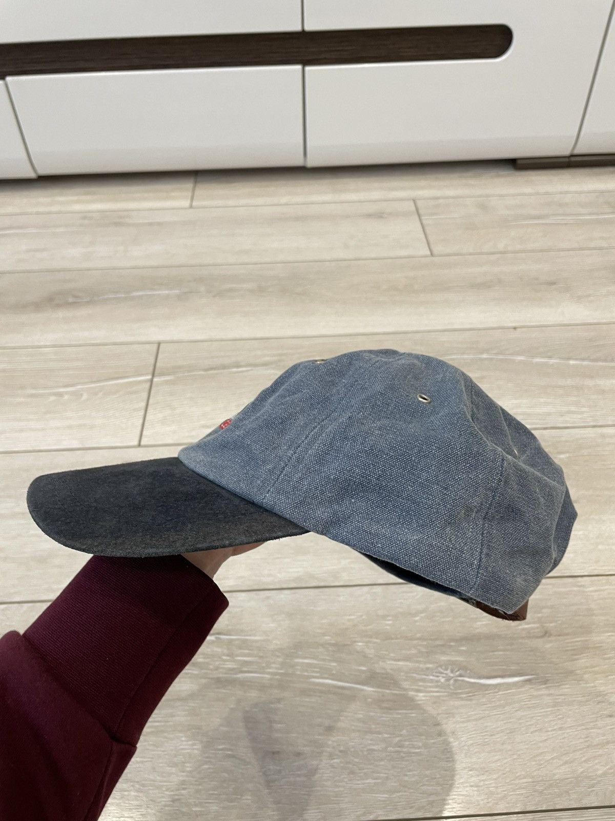 Musto × Vintage Musto Crew Cap Mens Adjustable Suede Brim Sailing Vintage Size ONE SIZE - 3 Thumbnail