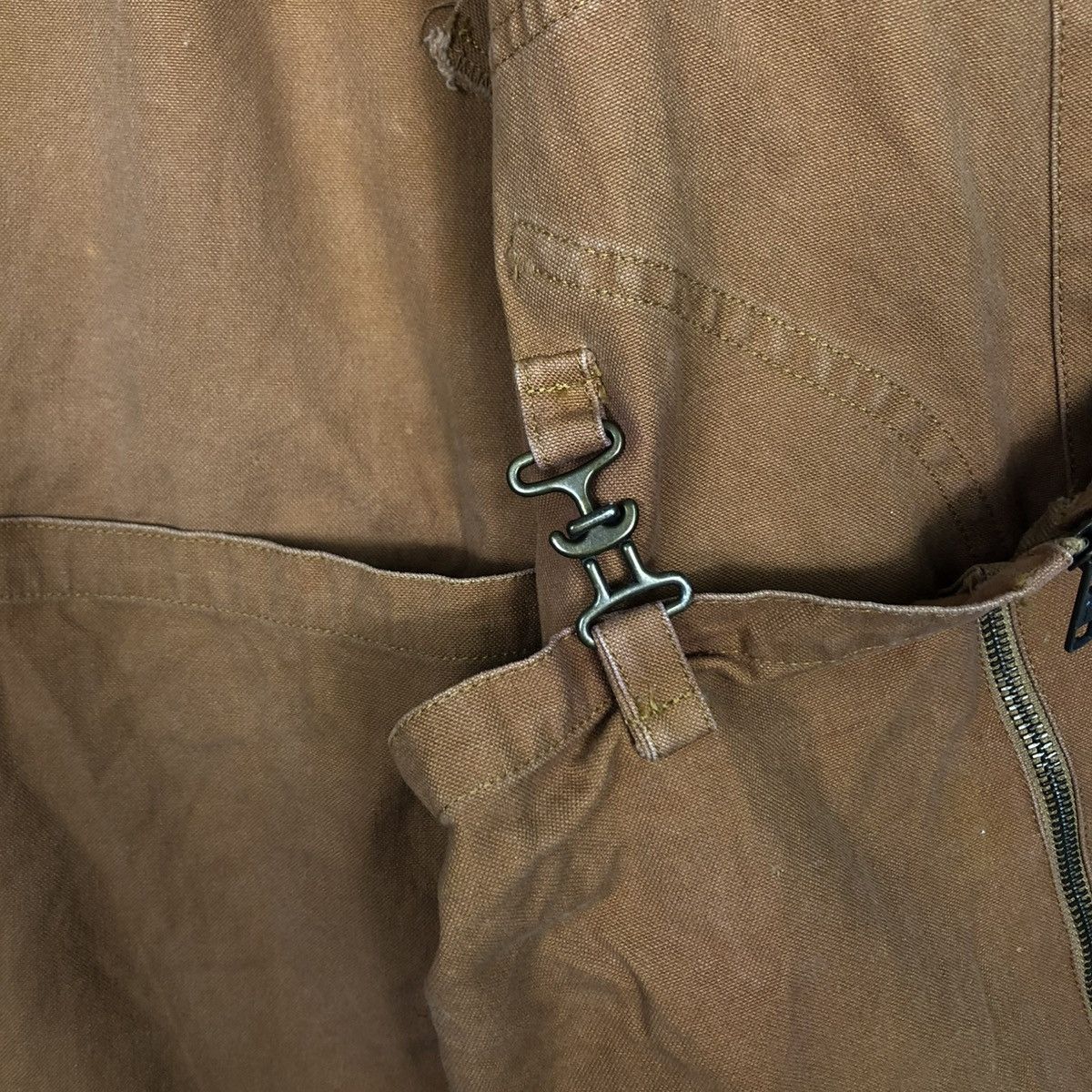 Japanese Brand 🔥RICH BROWN VINTAGE CHORE WORK JACKET ATLIERSAB ISSEY MIYAKE Size US M / EU 48-50 / 2 - 17 Thumbnail