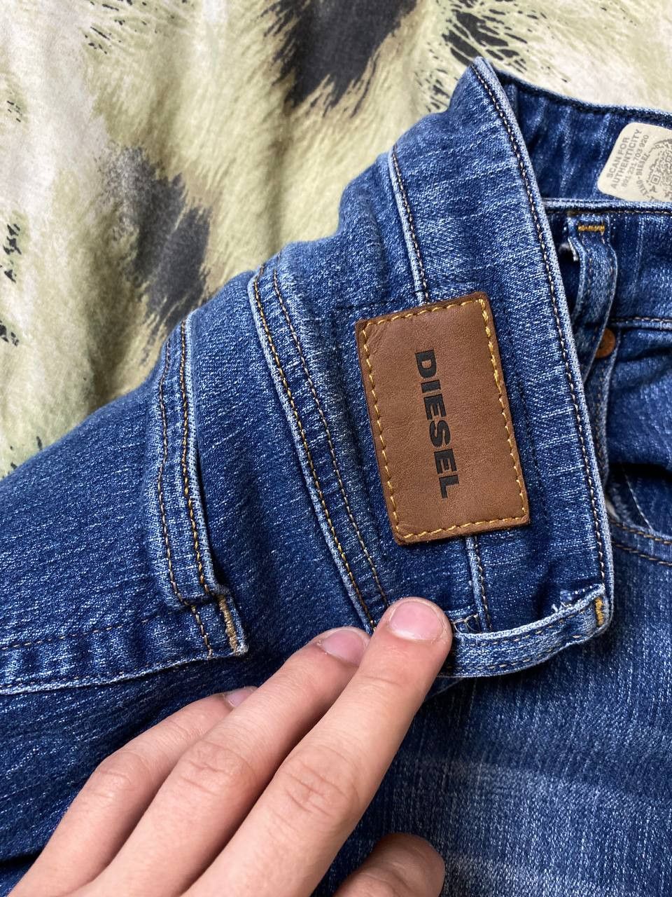 Diesel × Vintage Vintage Diesel Denim Jeans Skinny Fit Logo Size 26" / US 2 / IT 38 - 5 Thumbnail