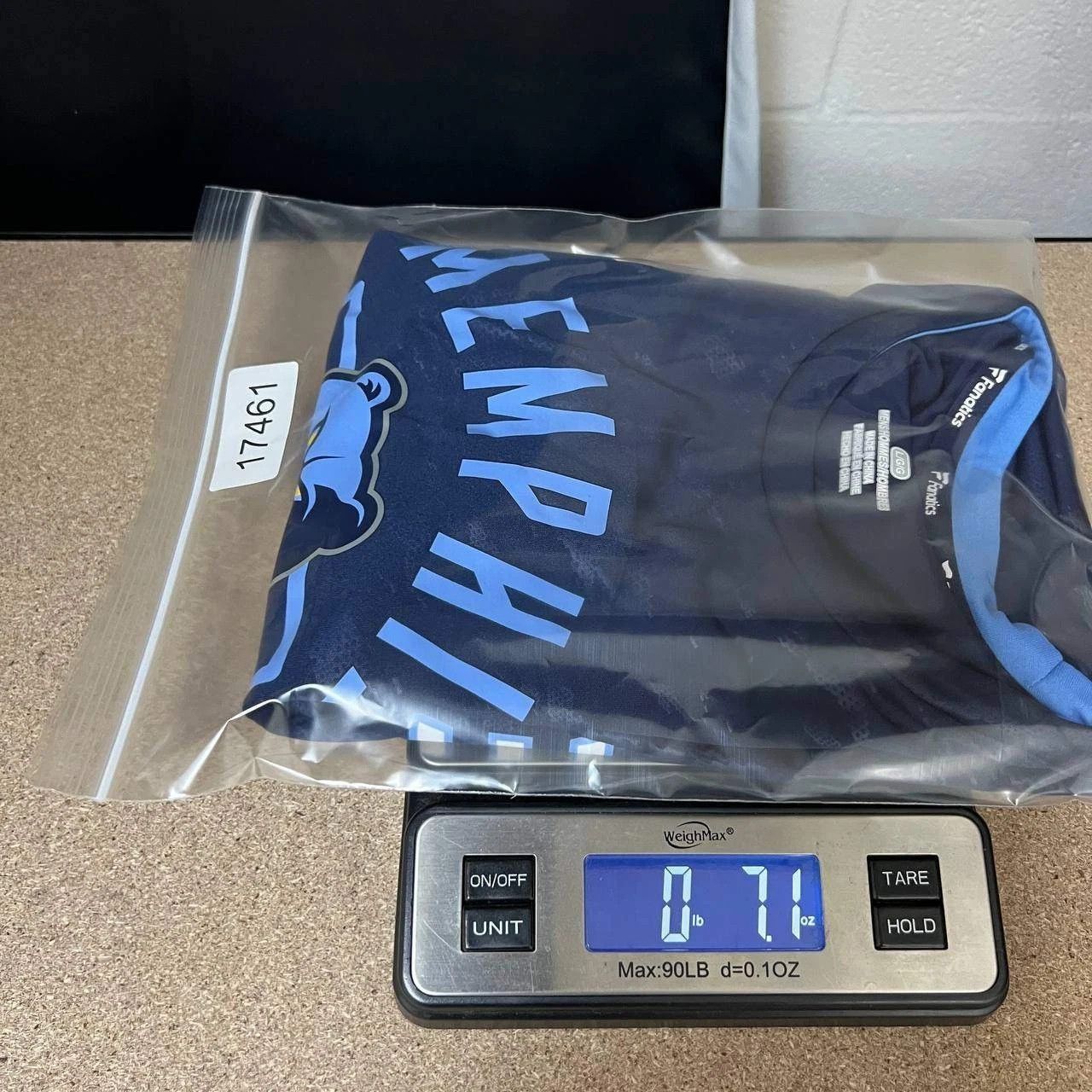 Other Memphis Grizzlies Shirt Men Blue Short Sleeve Crew Neck L Size US L / EU 52-54 / 3 - 7 Thumbnail