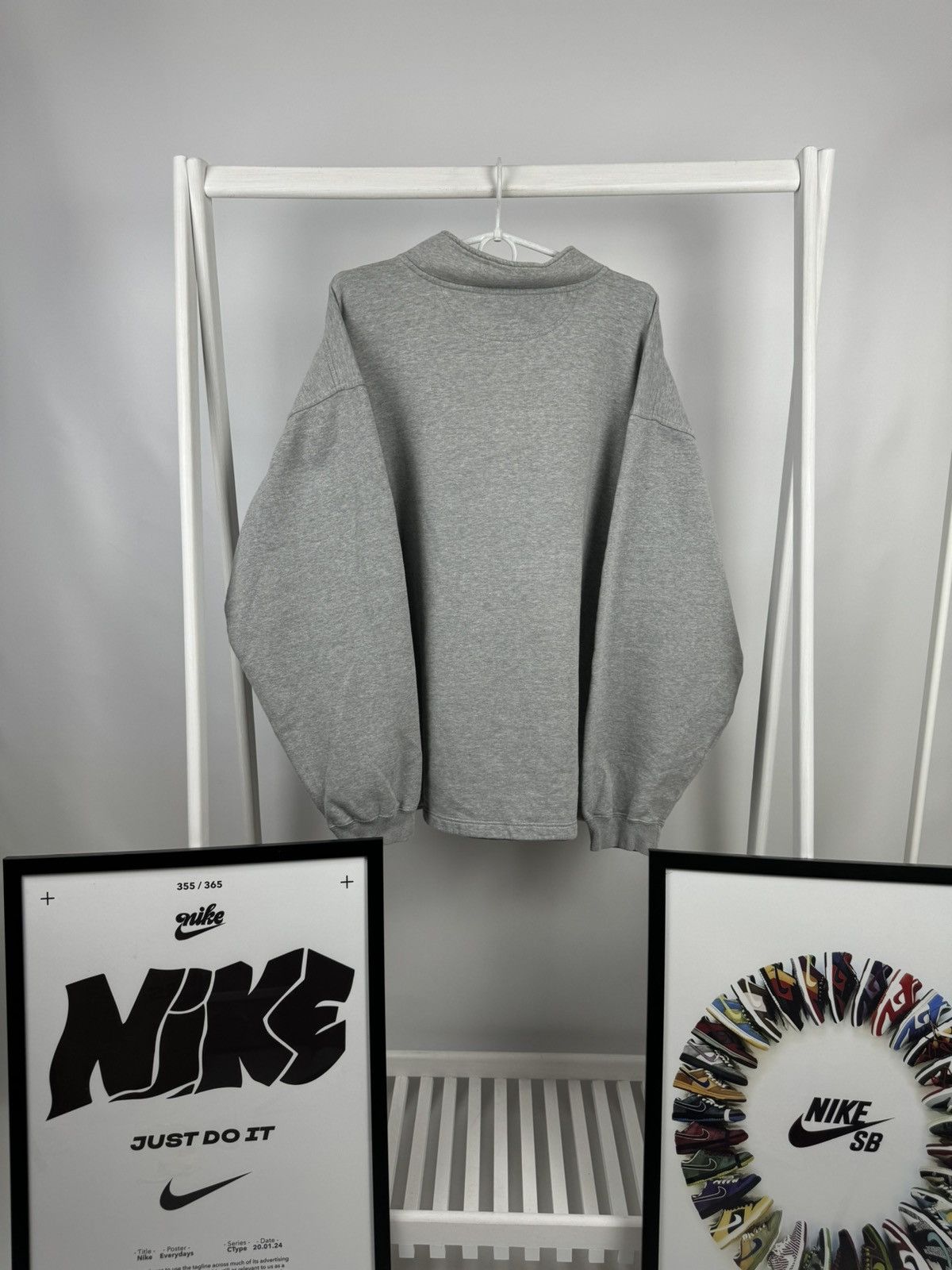 Nike Vintage Nike 1/3 Zip Sweatshirt Size US XL / EU 56 / 4 - 11 Thumbnail
