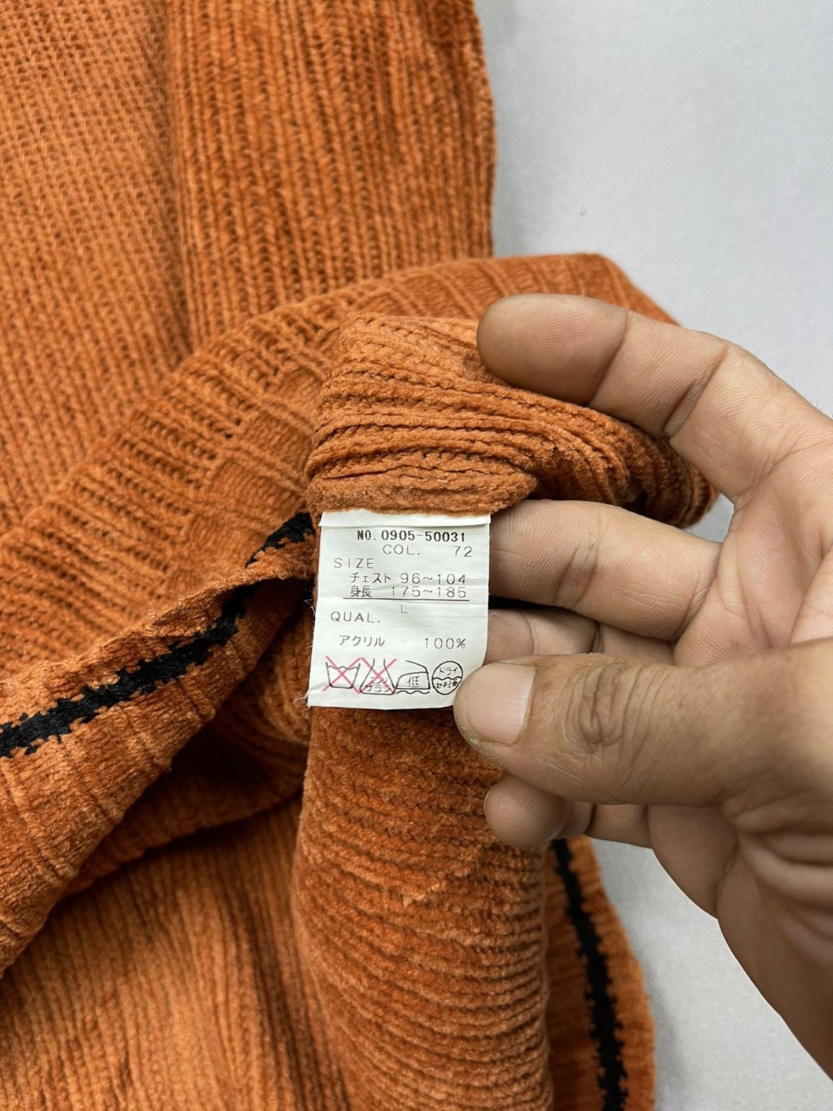 Honda Vintage DJ HONDA Knitwear Sweater Size US L / EU 52-54 / 3 - 9 Thumbnail