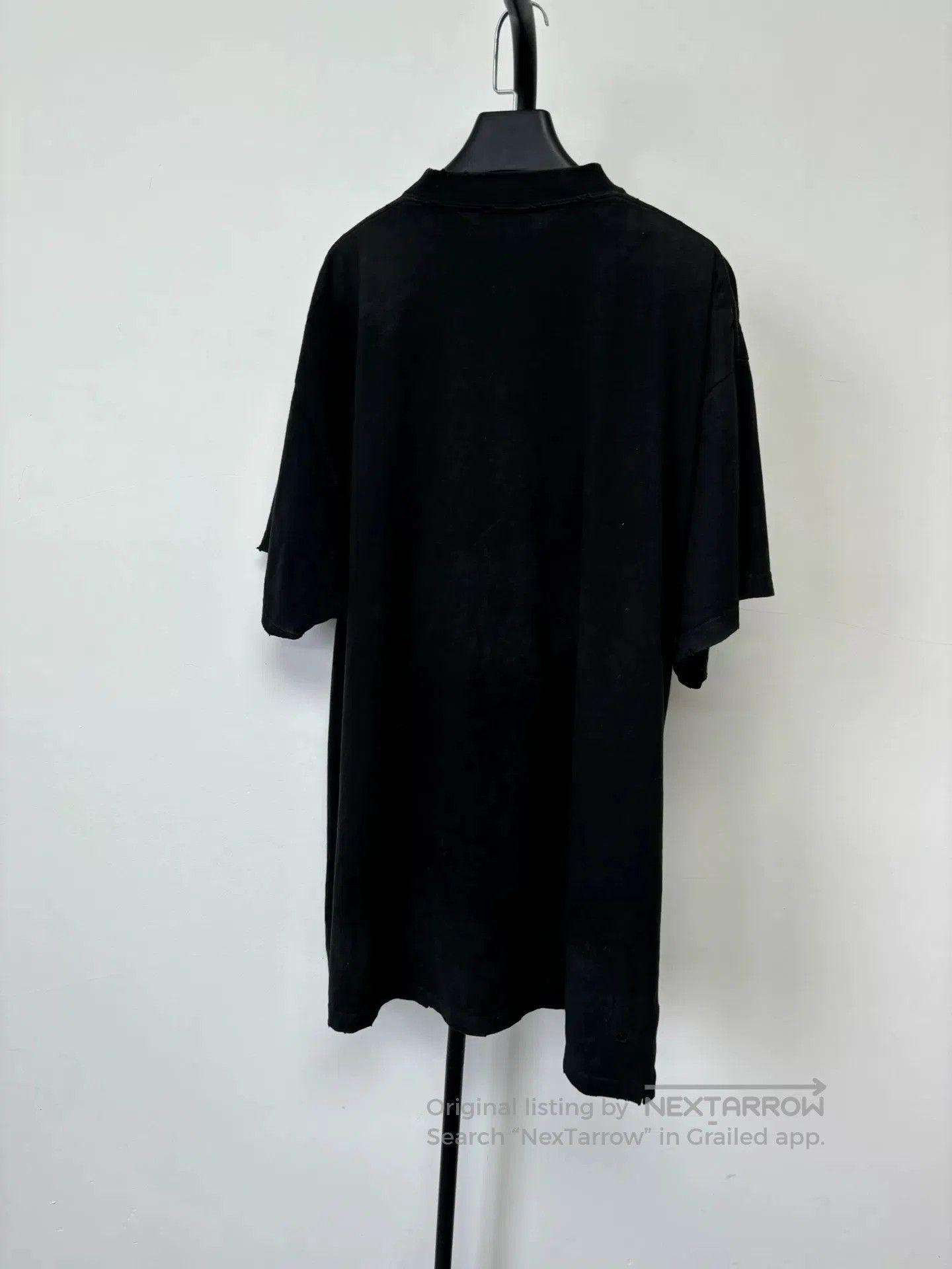 Balenciaga balenciaga united mud dye distressed t. Size US M / EU 48-50 / 2 - 2 Thumbnail