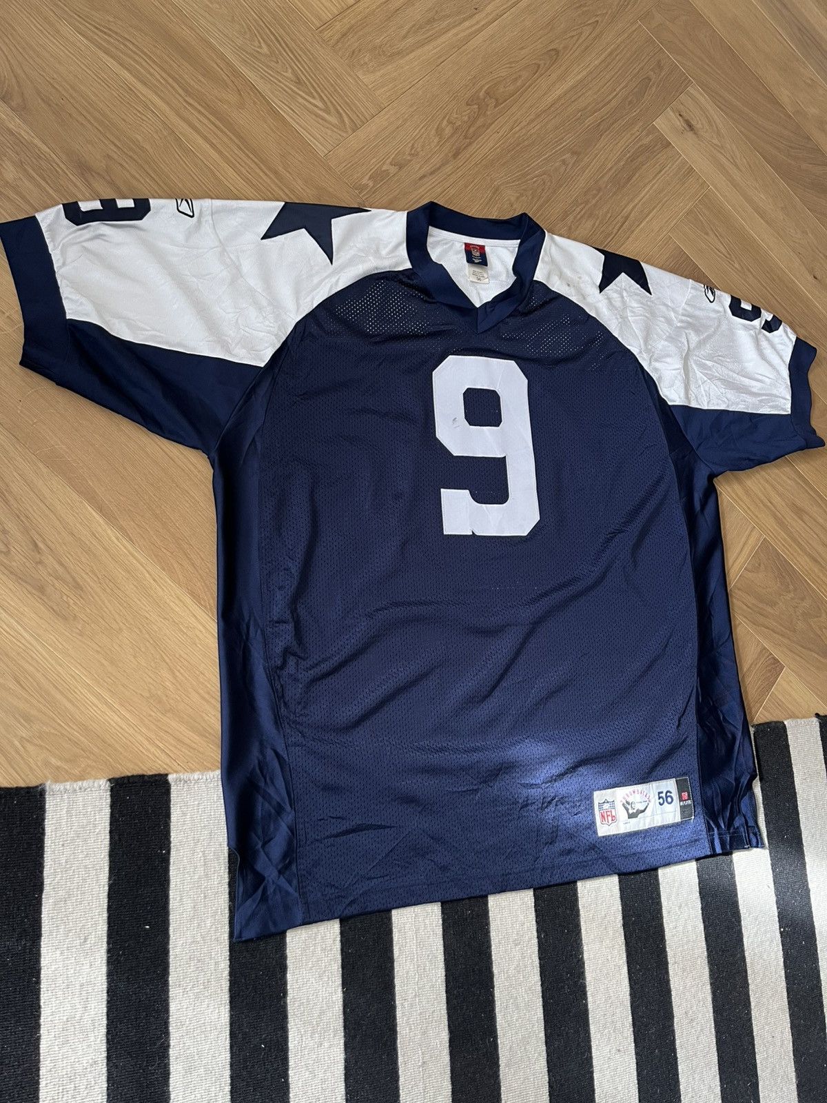 Reebok Dallas Cowboys #9 Tony Romo Reebok NFL Stitched Jersey Size US XXL / EU 58 / 5 - 2 Thumbnail