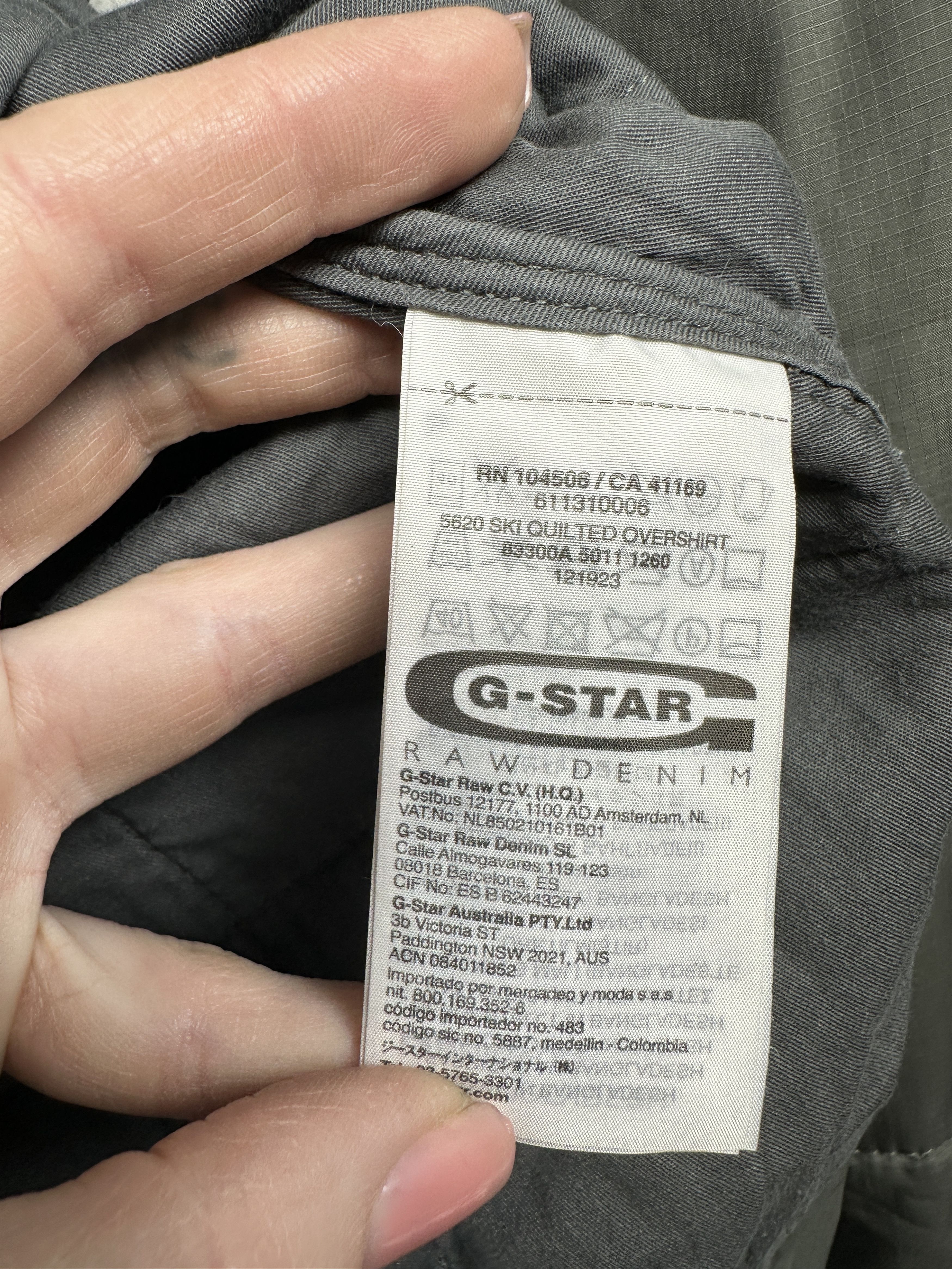 G-Star G Star Raw Mens 5620 Ski Quilted Overshirt Biker Jacket Y2K Size US L / EU 52-54 / 3 - 5 Thumbnail