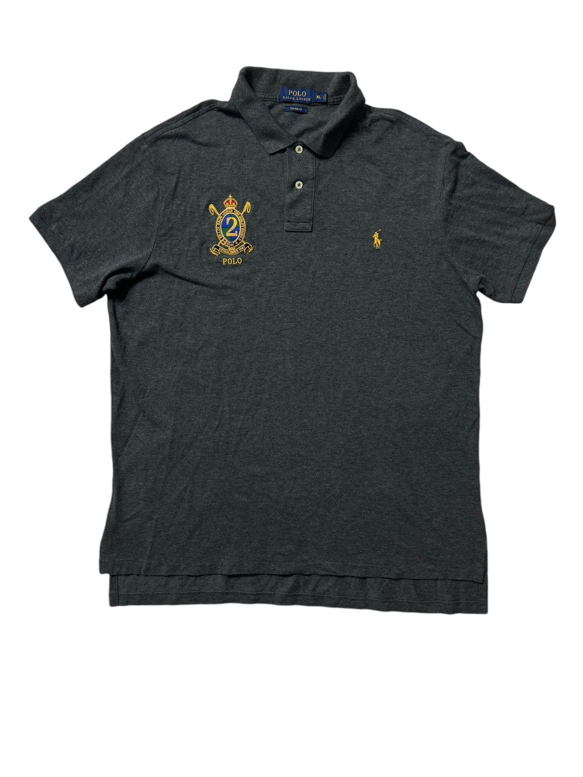 Polo Ralph Lauren × Ralph Lauren Polo Ralph Lauren Small Pony Grey Size US XL / EU 56 / 4 - 1 Thumbnail