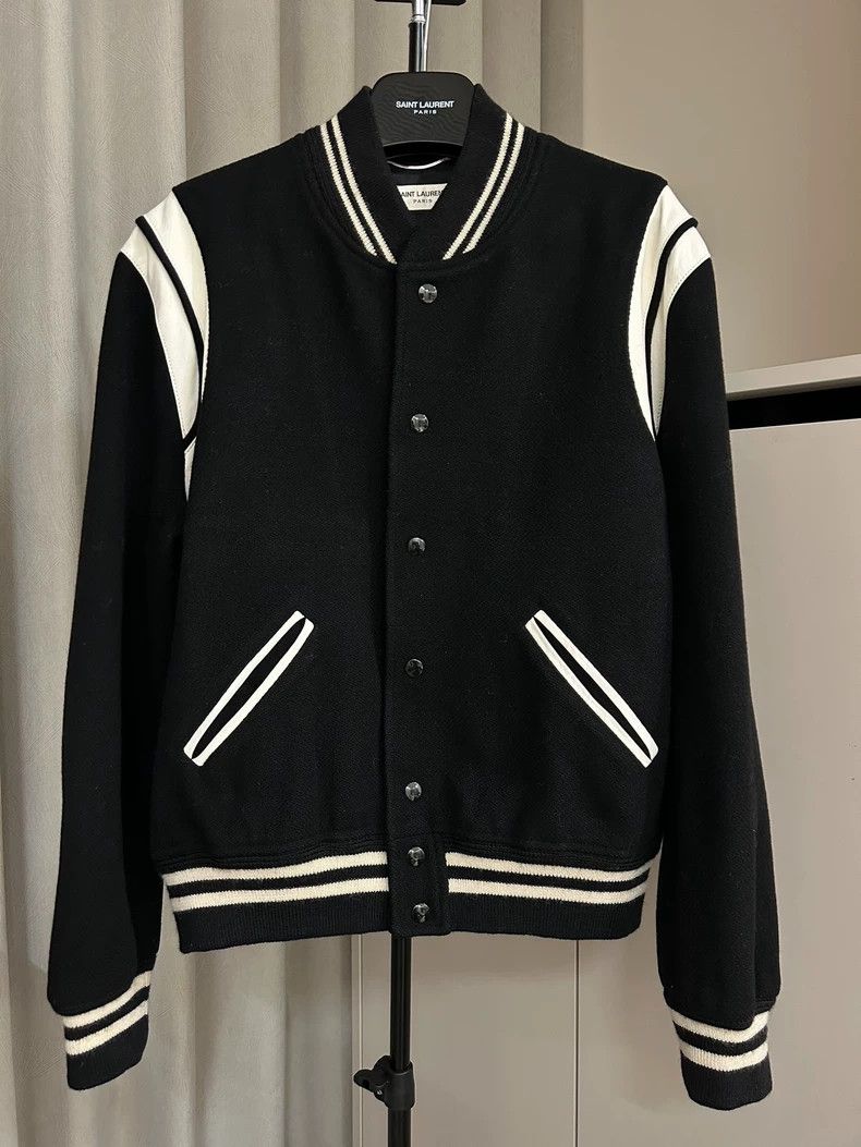 Saint Laurent Paris saint Laurent paris14fw autumn and winter black and white Size US L / EU 52-54 / 3 - 1 Thumbnail