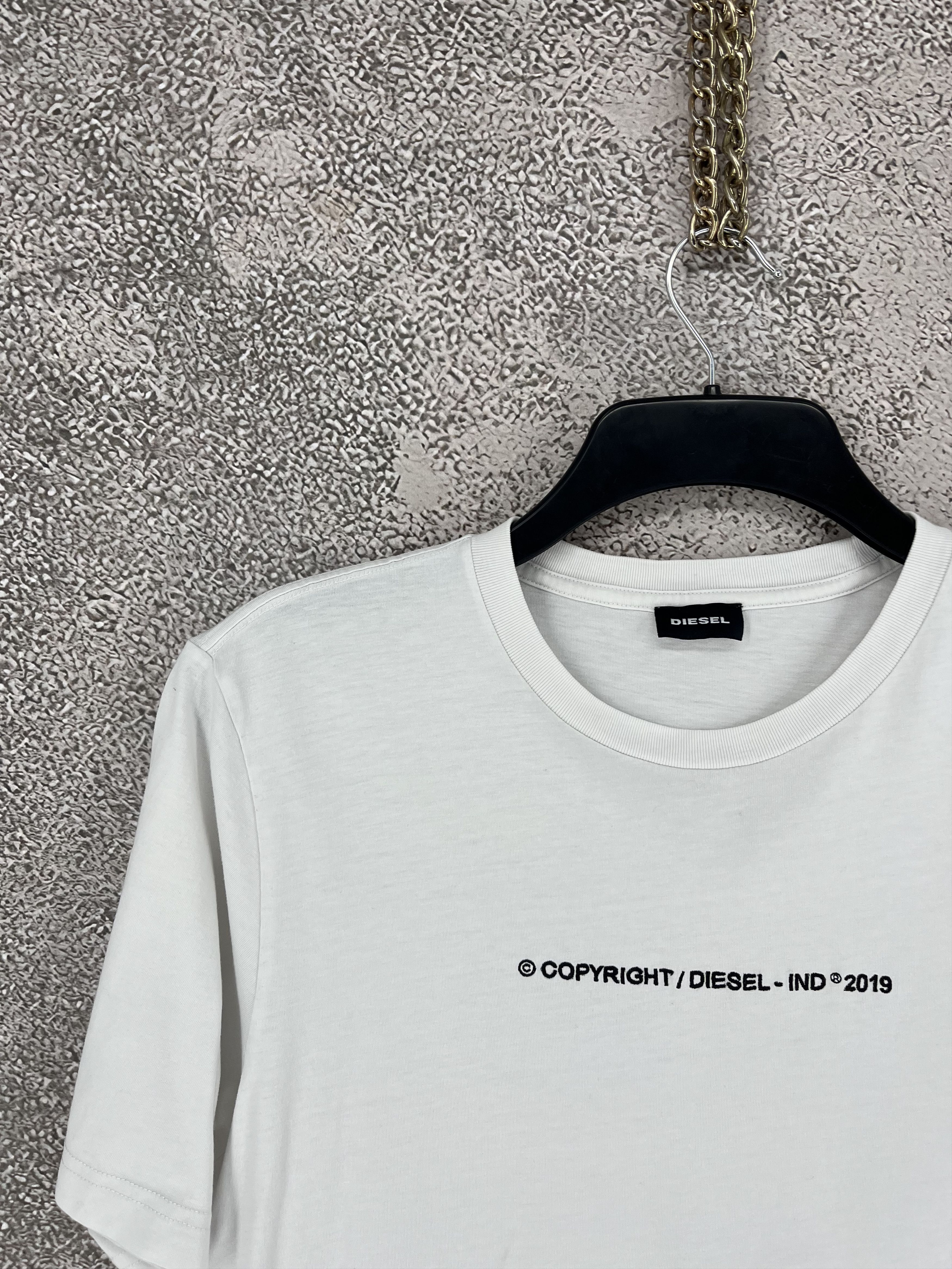 Diesel Vintage Y2K Diesel COPYRIGHT/DIESEL-IND®2019 Size US M / EU 48-50 / 2 - 4 Thumbnail