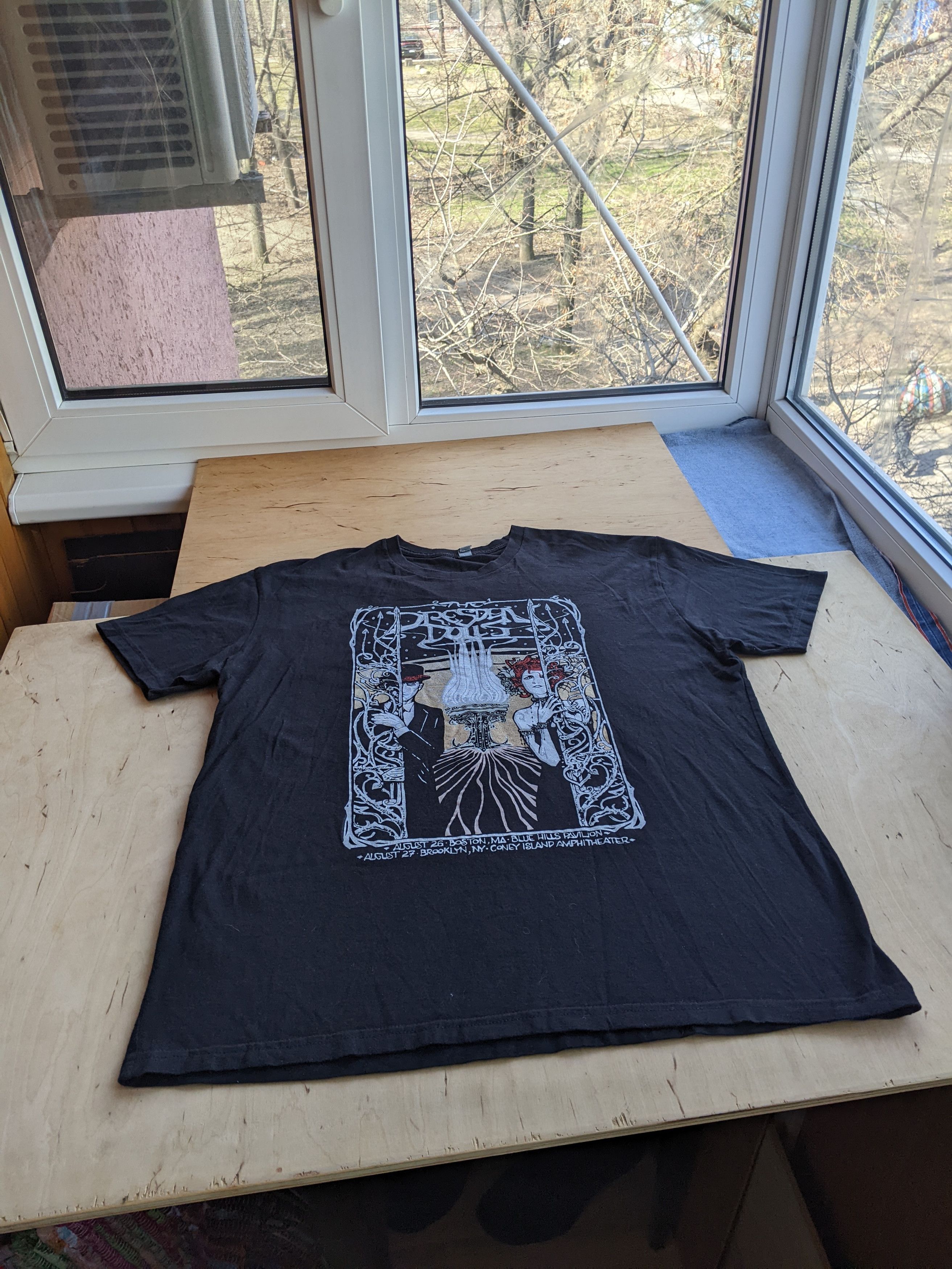 Band Tees Dresden Dolls 2016 Tour Merch Tshirt ACDC Tee Size US L / EU 52-54 / 3 - 3 Thumbnail