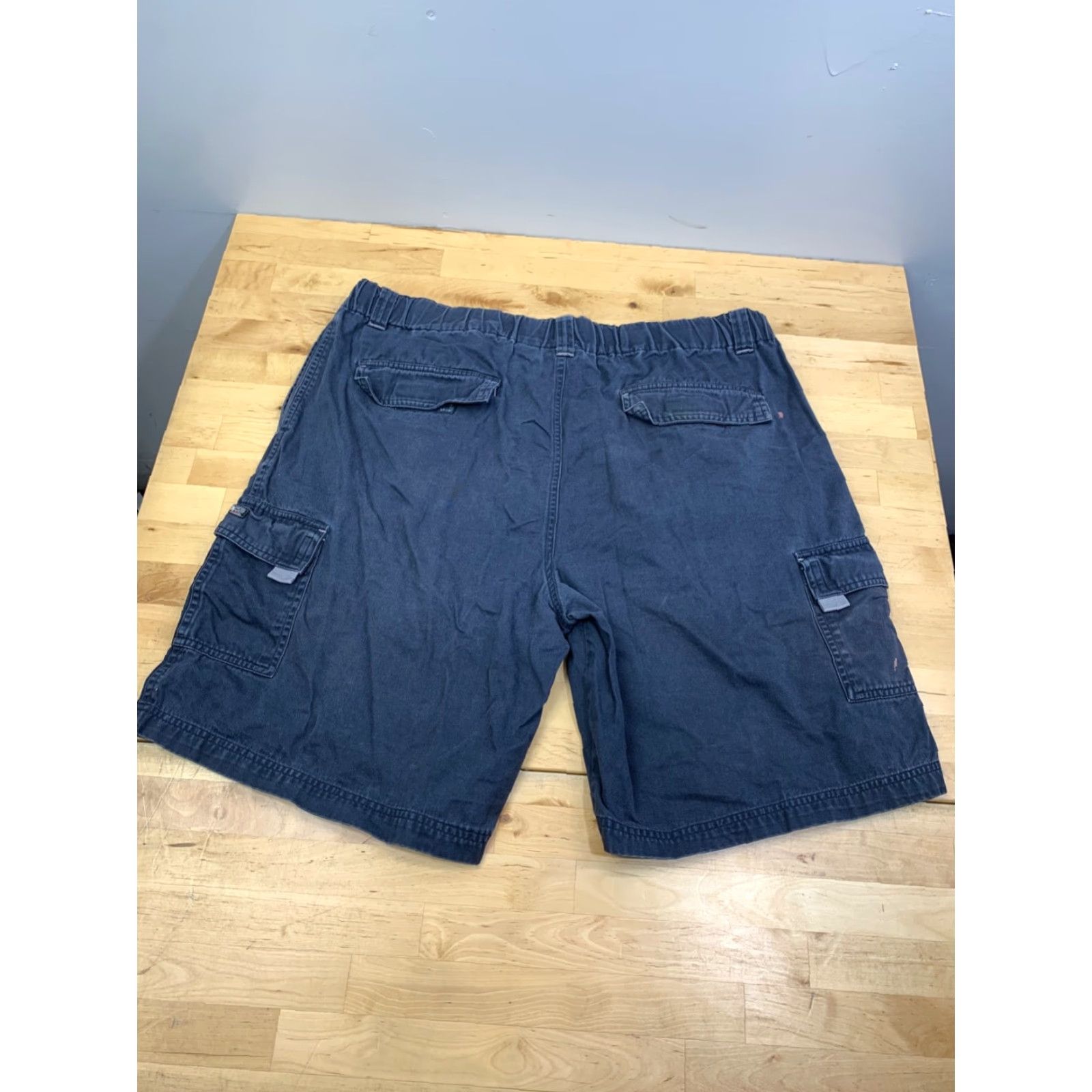 Ocean Pacific VINTAGE OP Ocean Pacific Cargo Shorts L Blue Casual 90s Beach Skate Mens Size US 33 - 7 Thumbnail