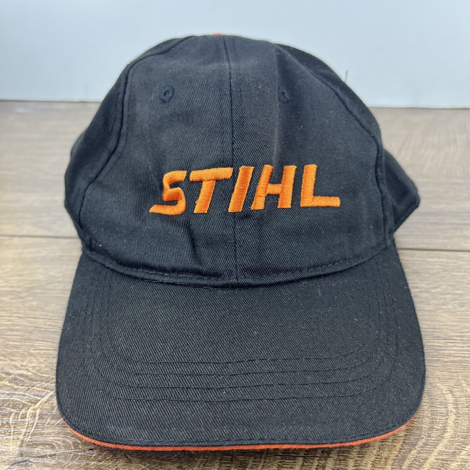 Other STIHL Hat Stihl Cap Black Hat Adjustable Adult Size Hat Cap Size ONE SIZE - 4 Thumbnail