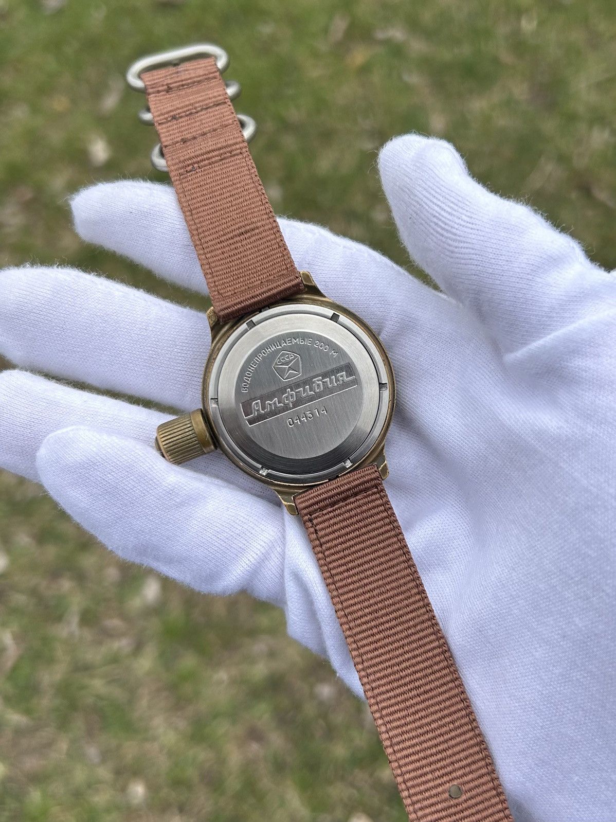 Vintage Vintage Watch Vostok Amphibia Custom Model Soviet USSR 1980s Size ONE SIZE - 19 Thumbnail