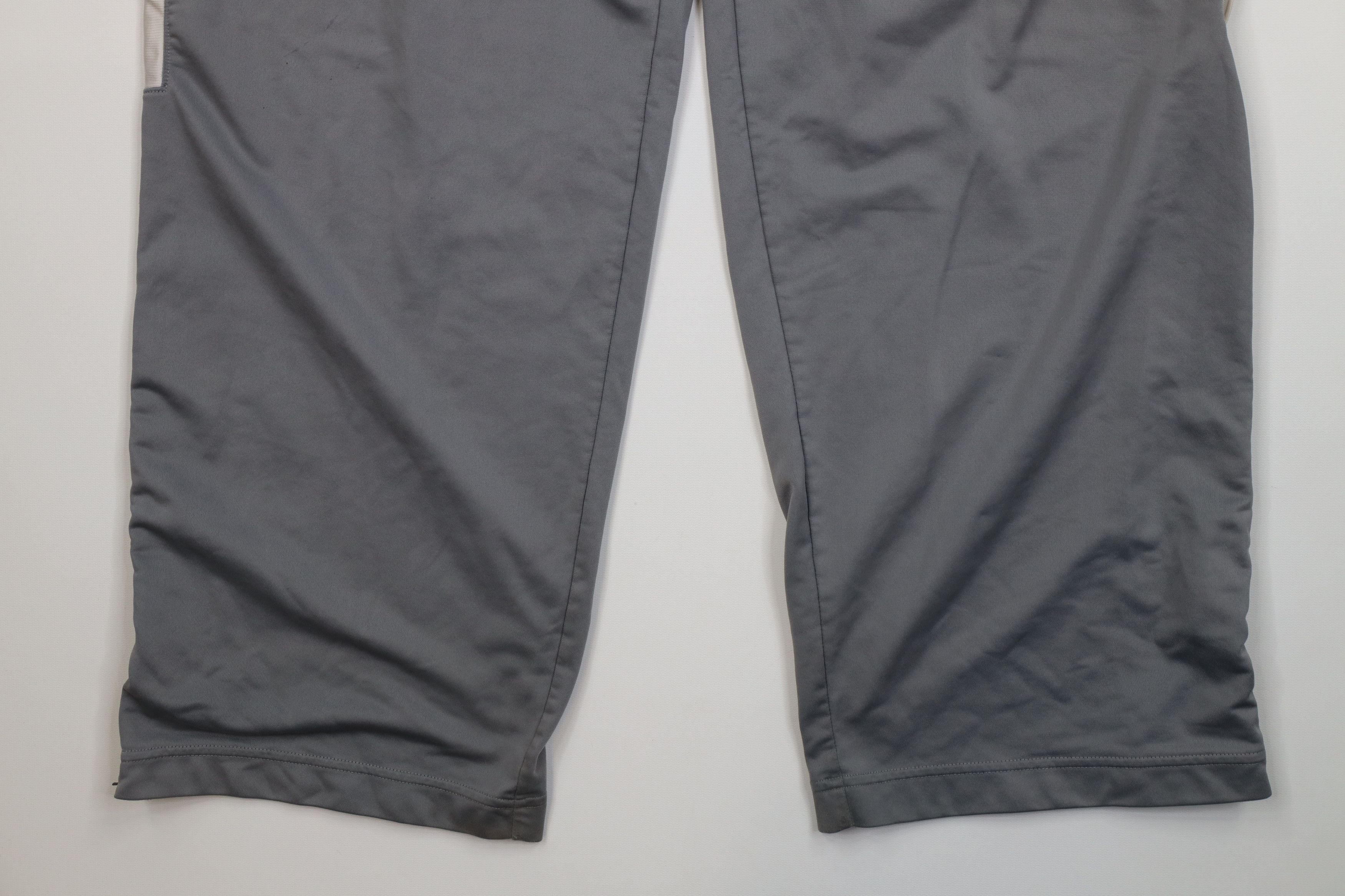 Nike Vintage Nike Mini Swoosh Wide Leg Sweatpants Pants Gray Size US 40 / EU 56 - 4 Thumbnail