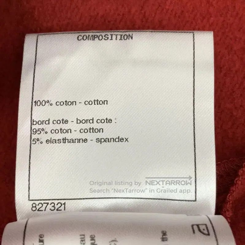 Chanel Chanel Red Cotton Sweatshirt for Women . Size XXS / US 00 / IT 34 - 8 Thumbnail