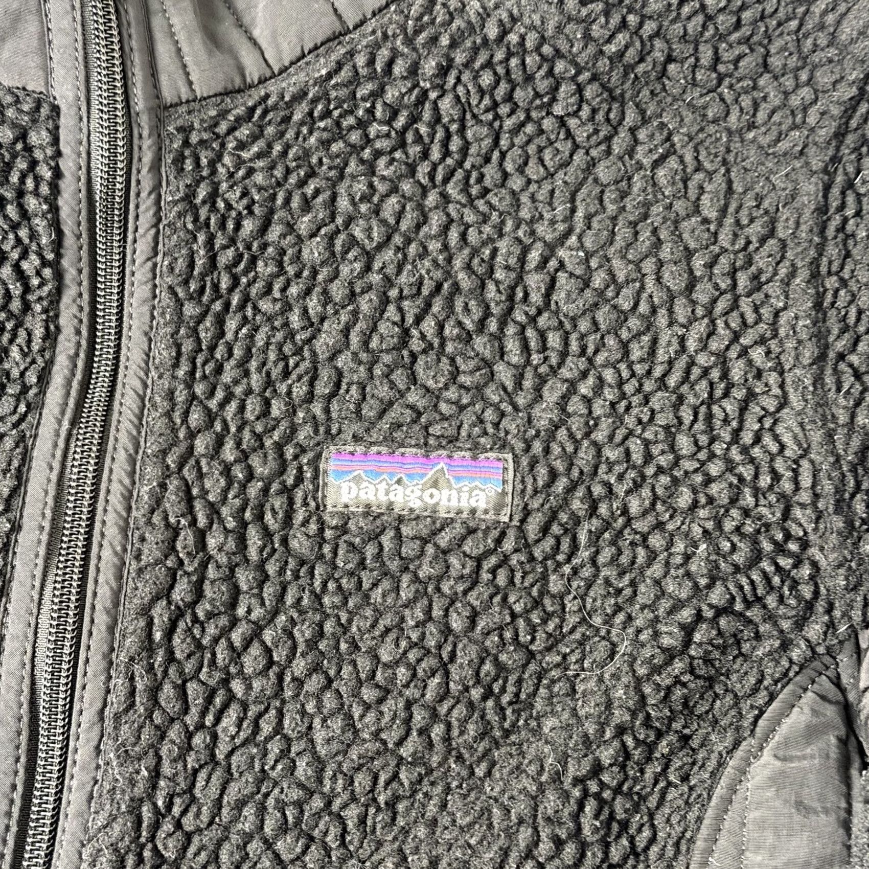 Patagonia Patagonia Jacket Retro-X Synchilla Fleece Black Size M Womens Full Zip Size M / US 6-8 / IT 42-44 - 7 Thumbnail