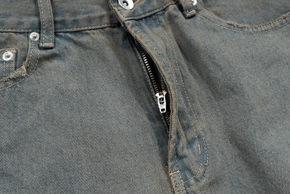 Jean Grey damage flare jeans Size US 34 / EU 50 - 4 Thumbnail
