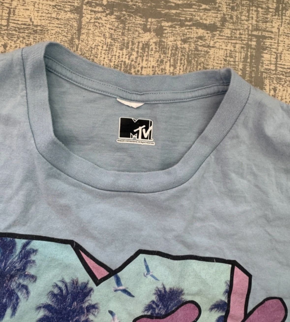 Mtv × Vintage MTV music television to series big logo tee Size US XL / EU 56 / 4 - 3 Thumbnail