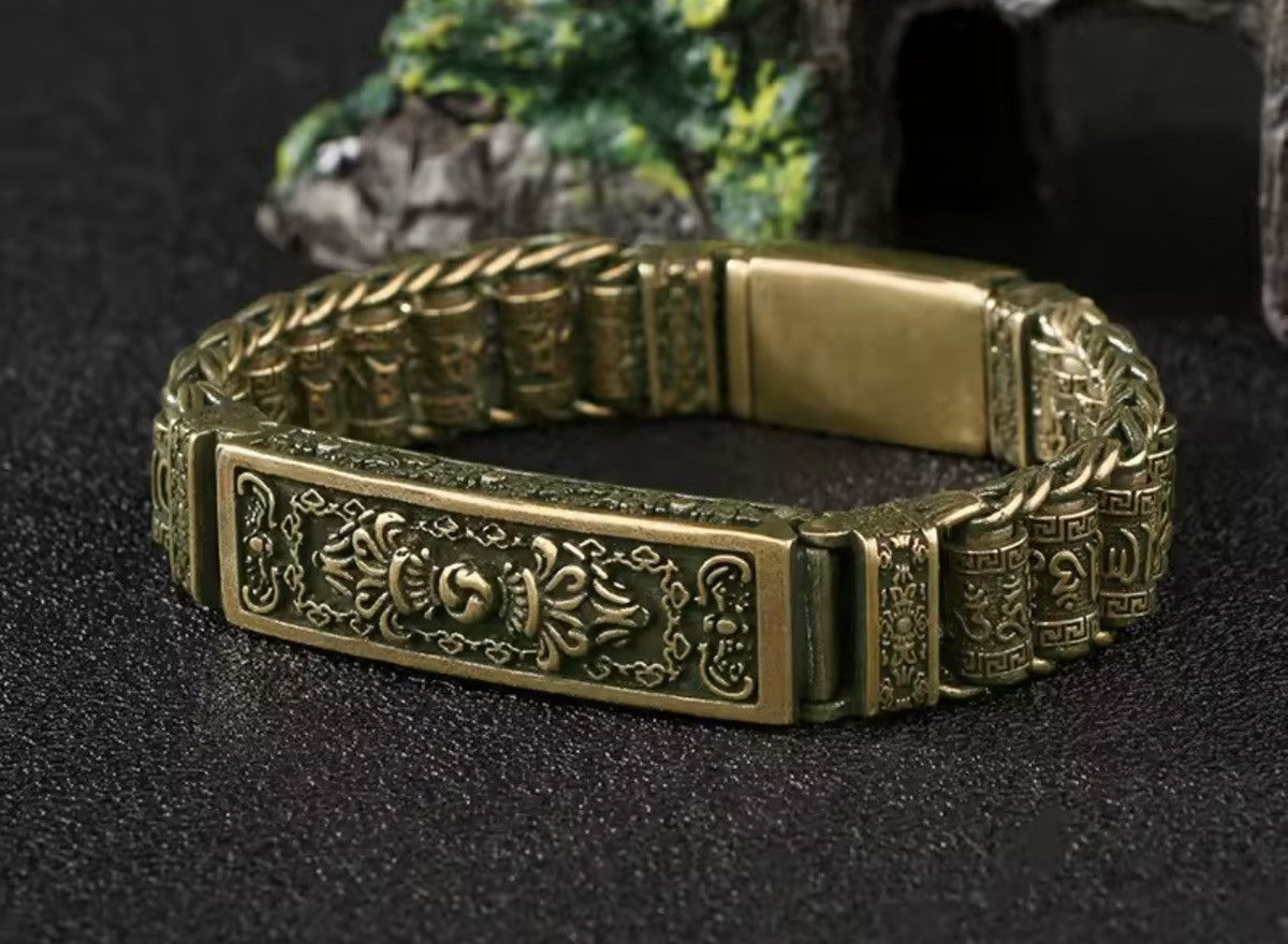 Handmade Multiplier Vajra Six Words Chains Bracelets Size ONE SIZE - 5 Thumbnail