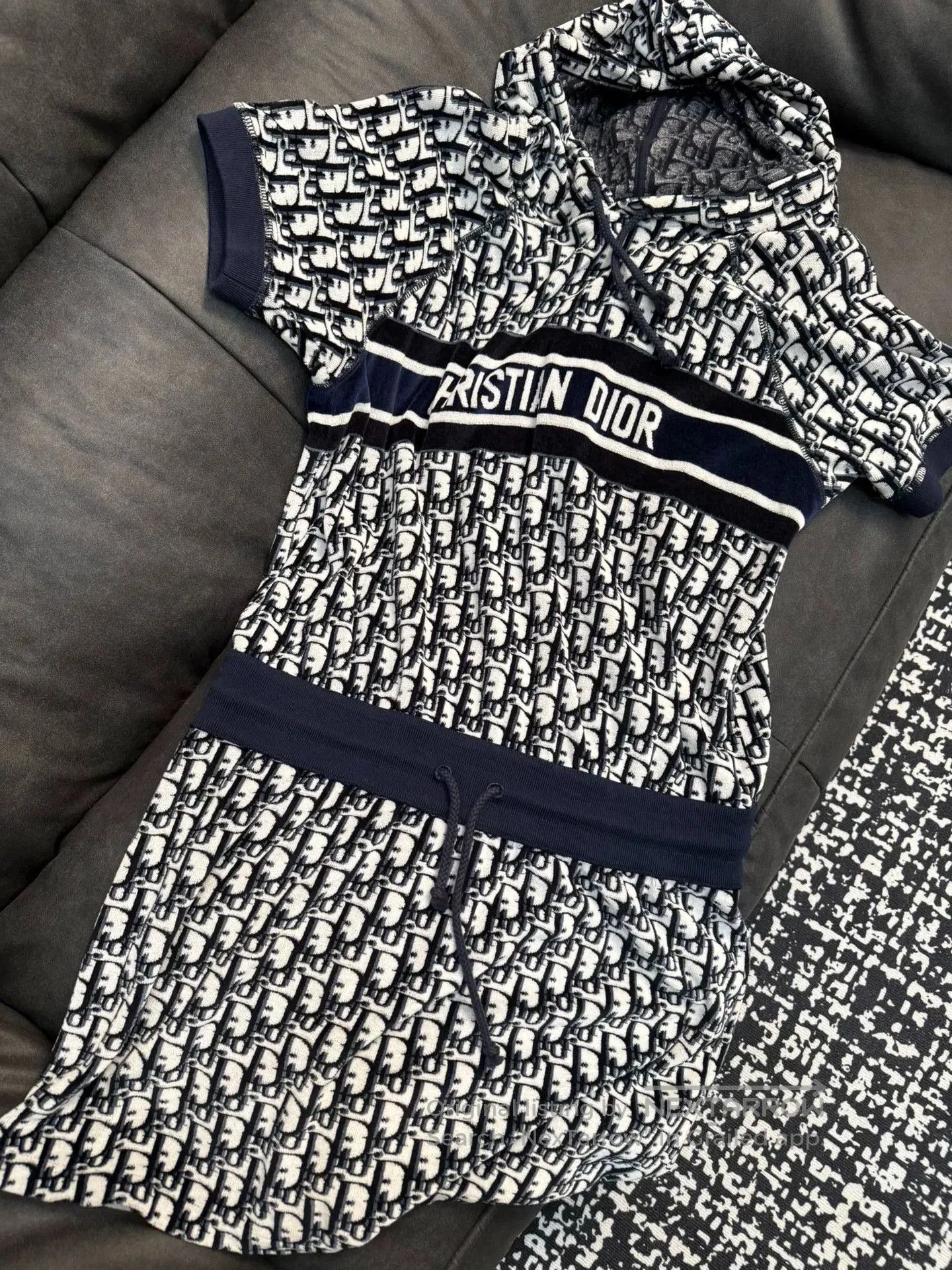 Dior Dior Velvet Dress. Size M / US 6-8 / IT 42-44 - 1 Thumbnail