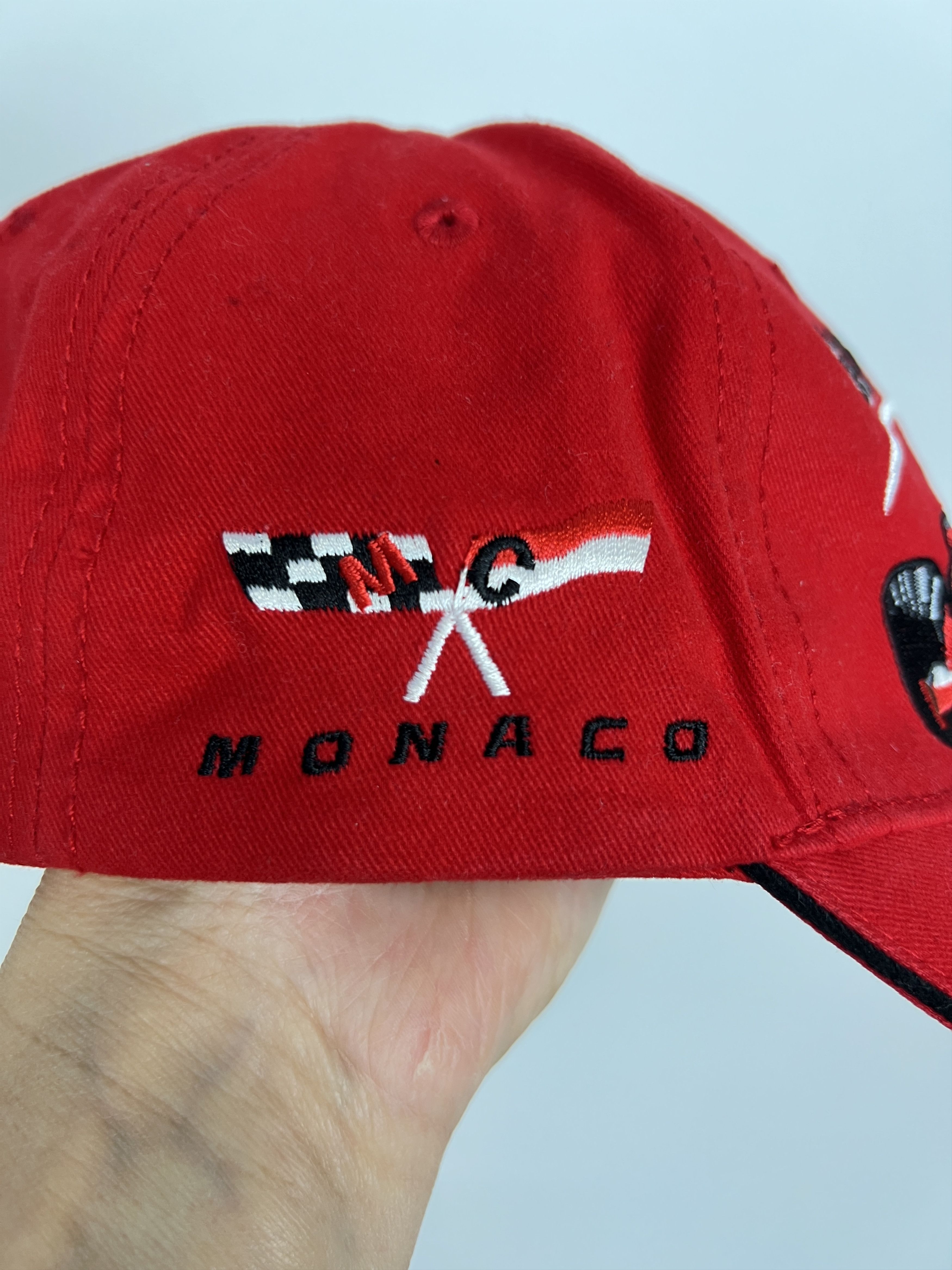 Club Monaco Vintage Monaco Grand Prix Formula 1 Cap Ferrari Marlboro Size ONE SIZE - 10 Thumbnail