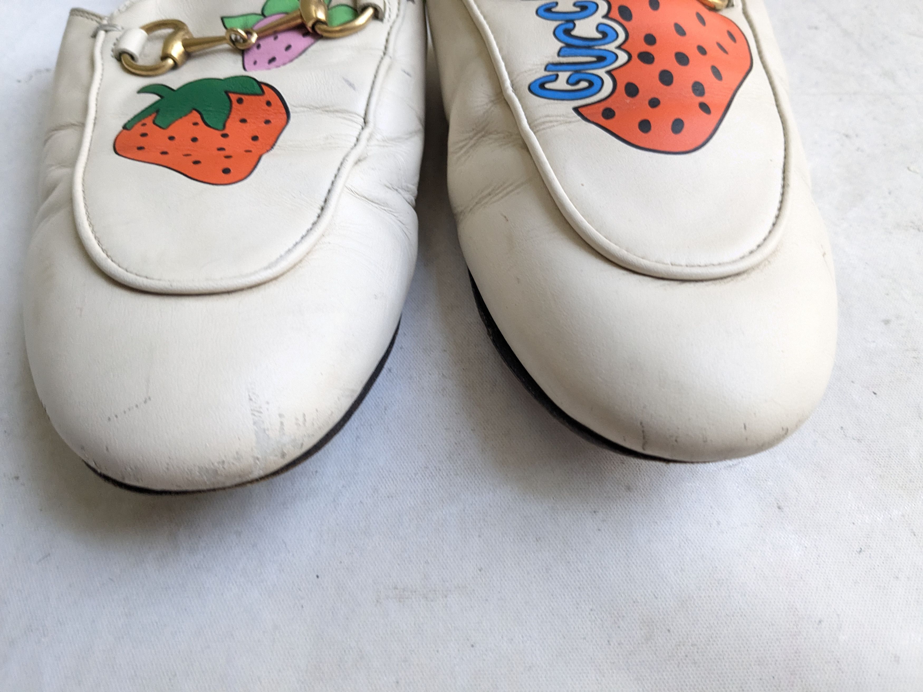 Gucci Gucci Horsebit Loafers 8 38 Mules Princetown Strawberry Size US 8 / IT 38 - 5 Thumbnail
