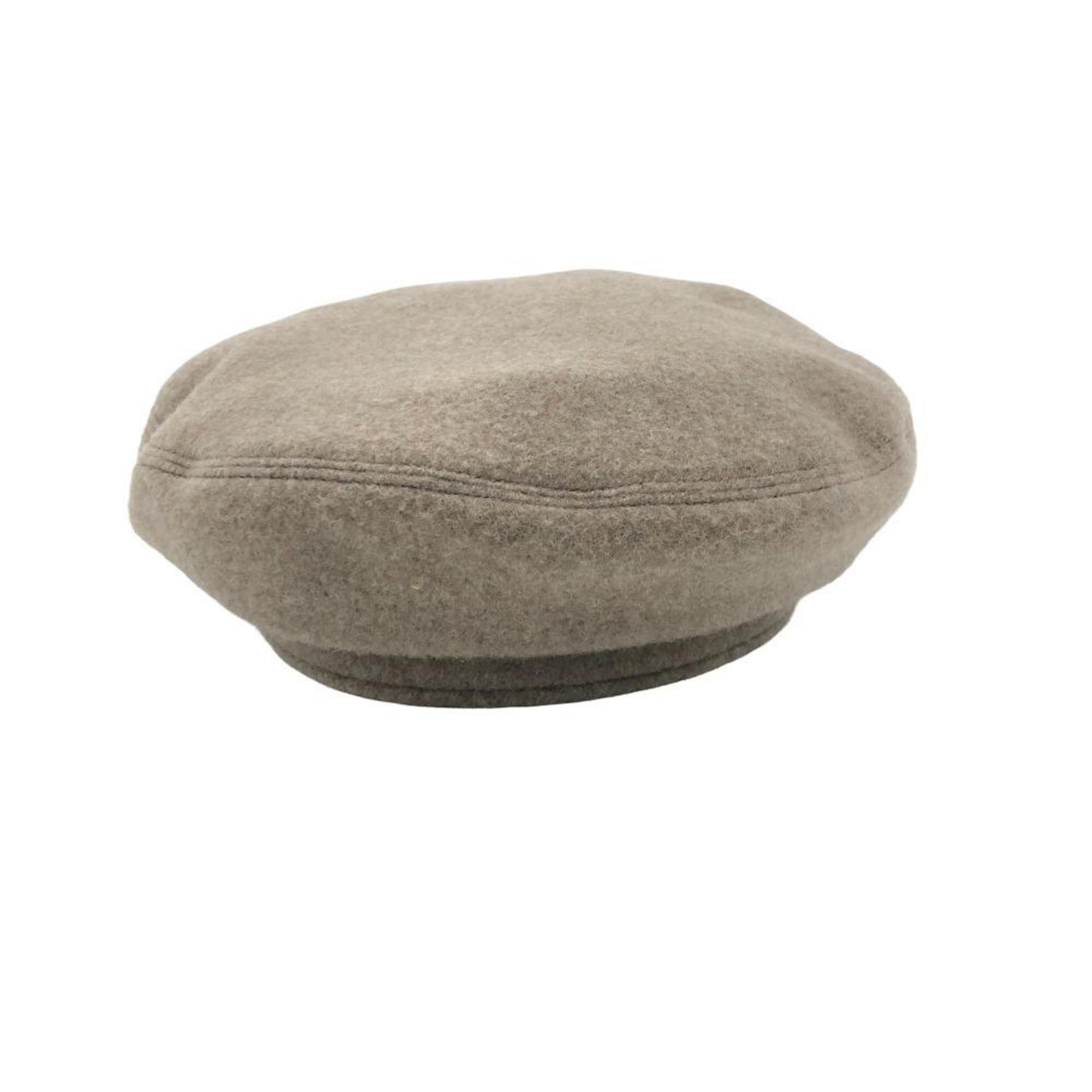image of Hermes Beret Beige Men Women Z0005573 in White
