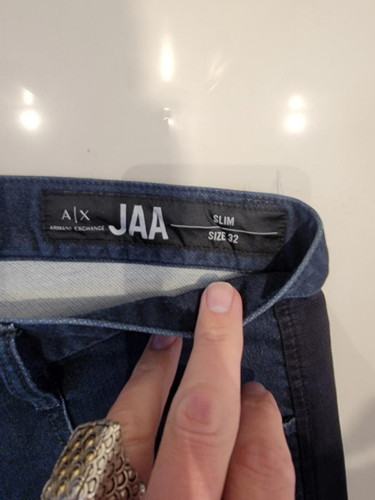Armani Exchange Armani Exchange JAA Blud Jeans Size 32 Size US 32 / EU 48 - 4 Thumbnail