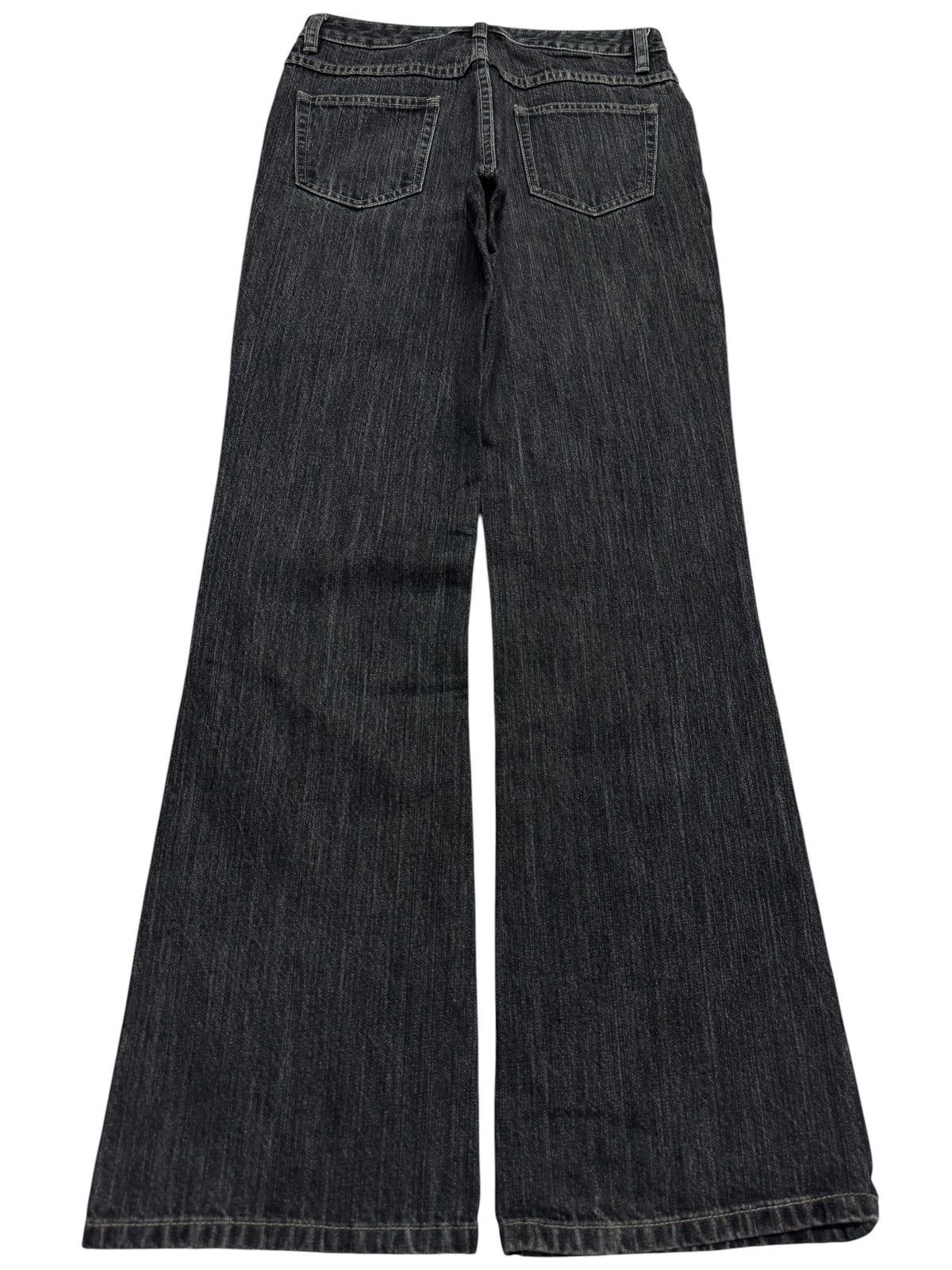 If Six Was Nine FLARED VINTAGE Y2K CLAWMARK WASHED BOOTCUT DENIM Size US 26 / EU 42 - 2 Thumbnail