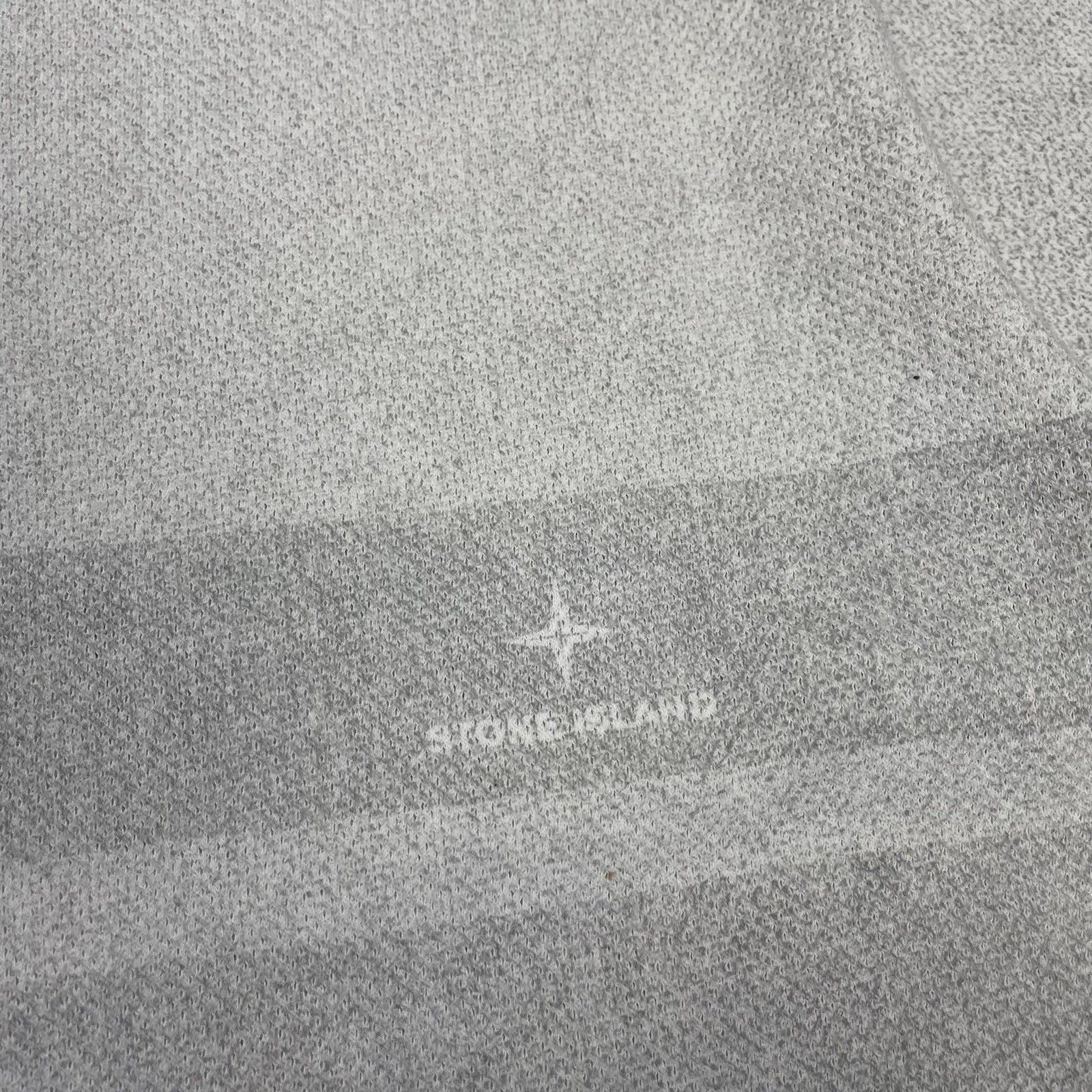 Stone Island Vintage Stone Island Striped T-Shirt Grey White Size XL Size US XL / EU 56 / 4 - 2 Thumbnail
