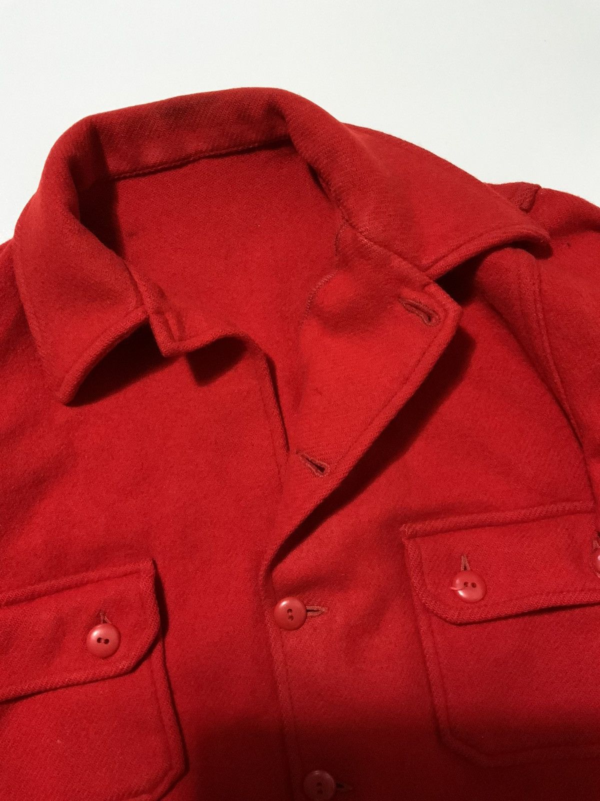 Vintage Vintage BSA Boy Scouts Wool Uniform Shacket Shirt Jacket Size US S / EU 44-46 / 1 - 10 Thumbnail