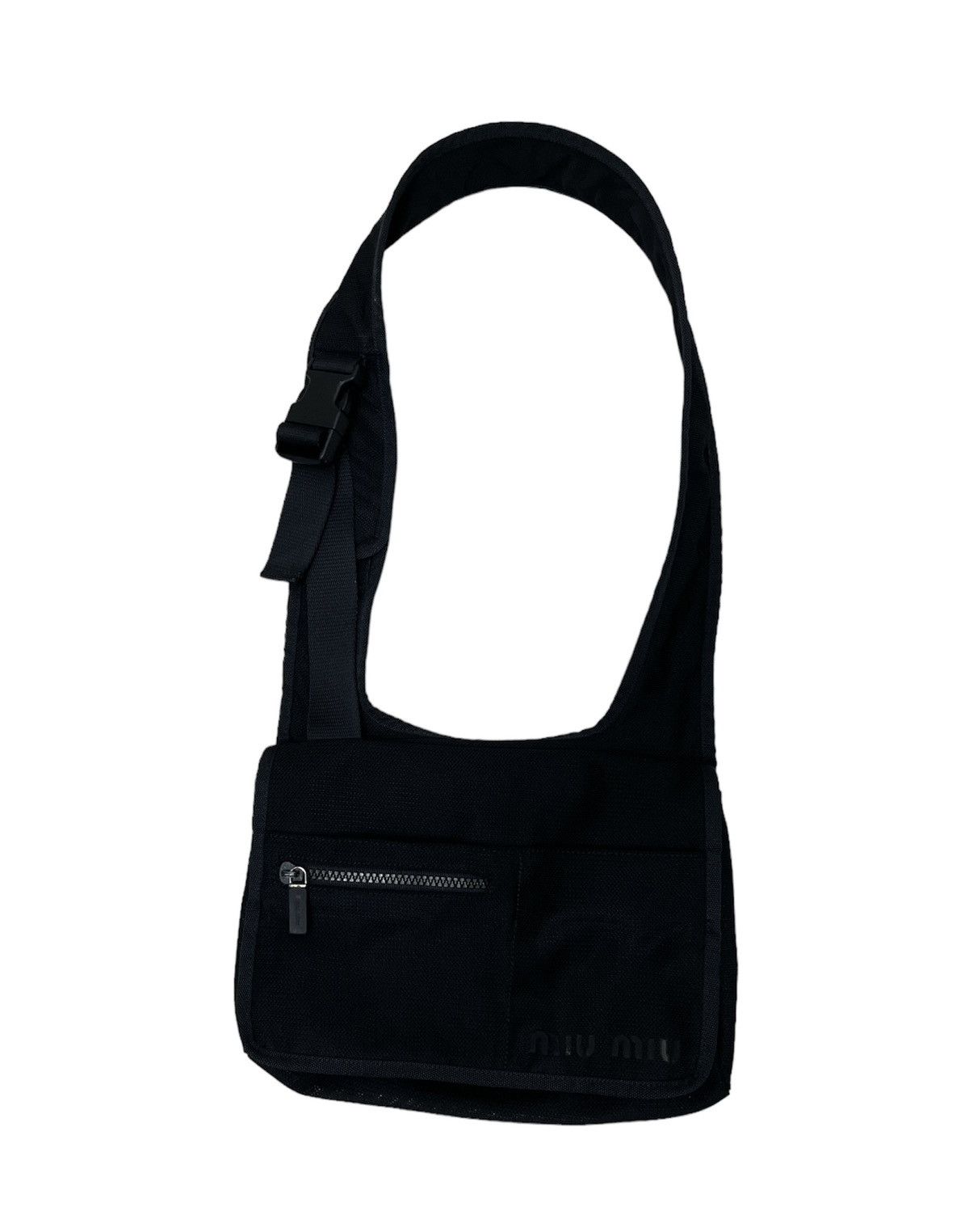 Miu Miu Crossbody Bag Prada Utility Bag in Black, Men's