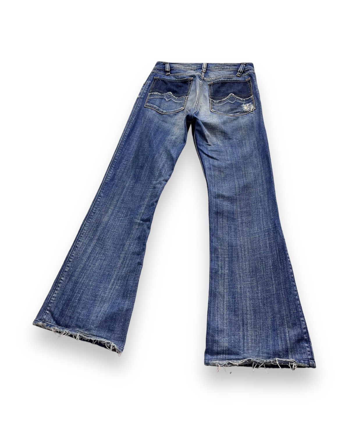Diesel FYE🔥DIESEL ONLY THE BRAVE PUNK Flare Distressed Jeans Size US 29 - 11 Thumbnail