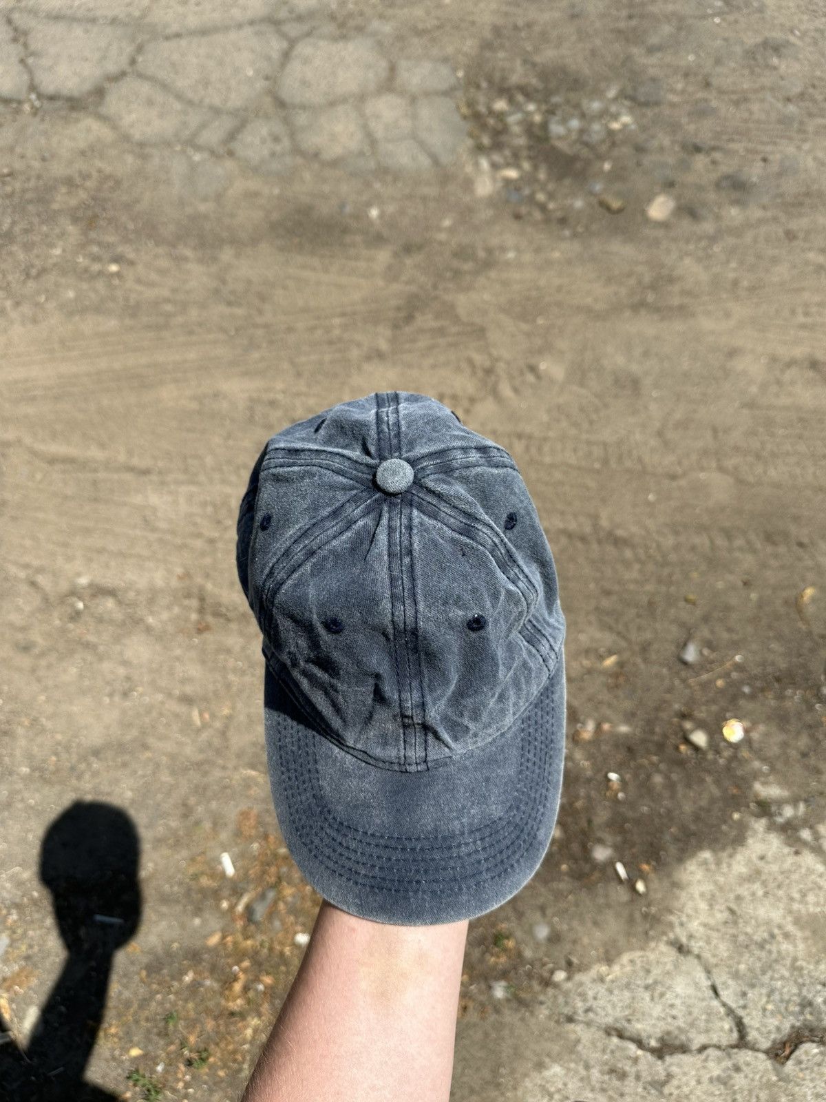 Japanese Brand Crazy Y2K Italia Cap Faded Distressed SK8 Japan Style Size ONE SIZE - 4 Thumbnail